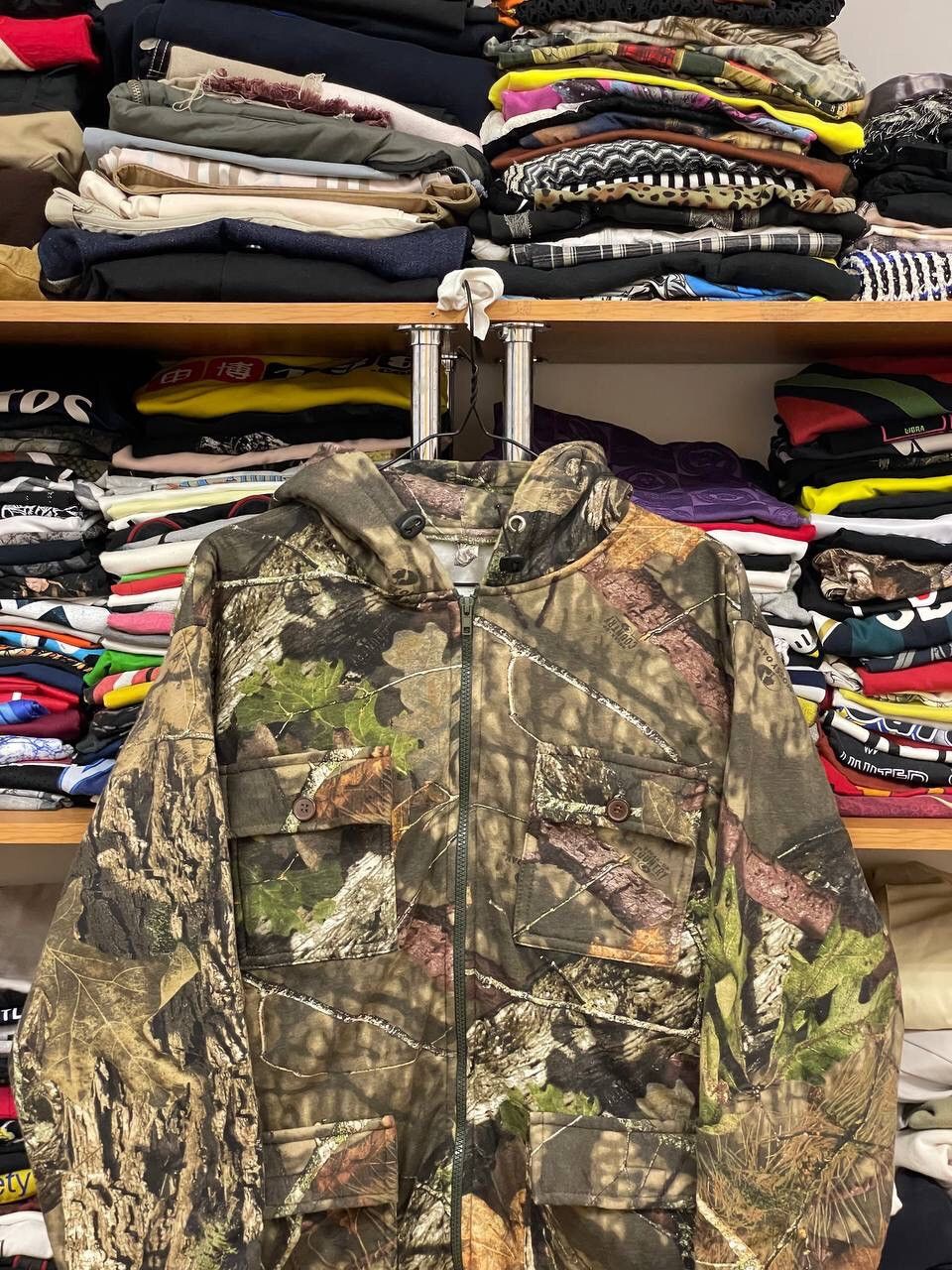 Vintage Vintage Camo Real Tree Hoodie Sweater zip Size US L / EU 52-54 / 3 - 3 Thumbnail