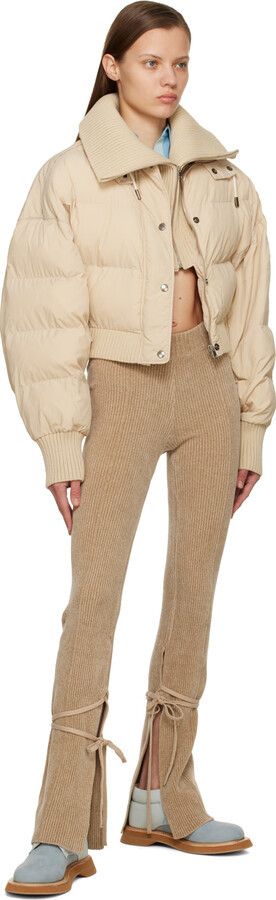 Jacquemus o1mle0325 La Doudoune Briciola Cropped Puffer Jacket Size S / US 4 / IT 40 - 5 Thumbnail