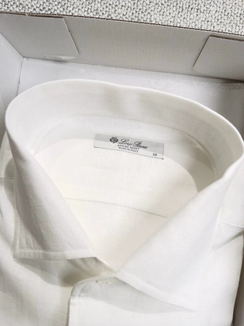 Loro Piana LORO PIANA Men's linen shirts Size US XS / EU 42 / 0 - 3 Thumbnail