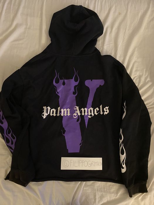 Vlone hoodie hotsell palm angels