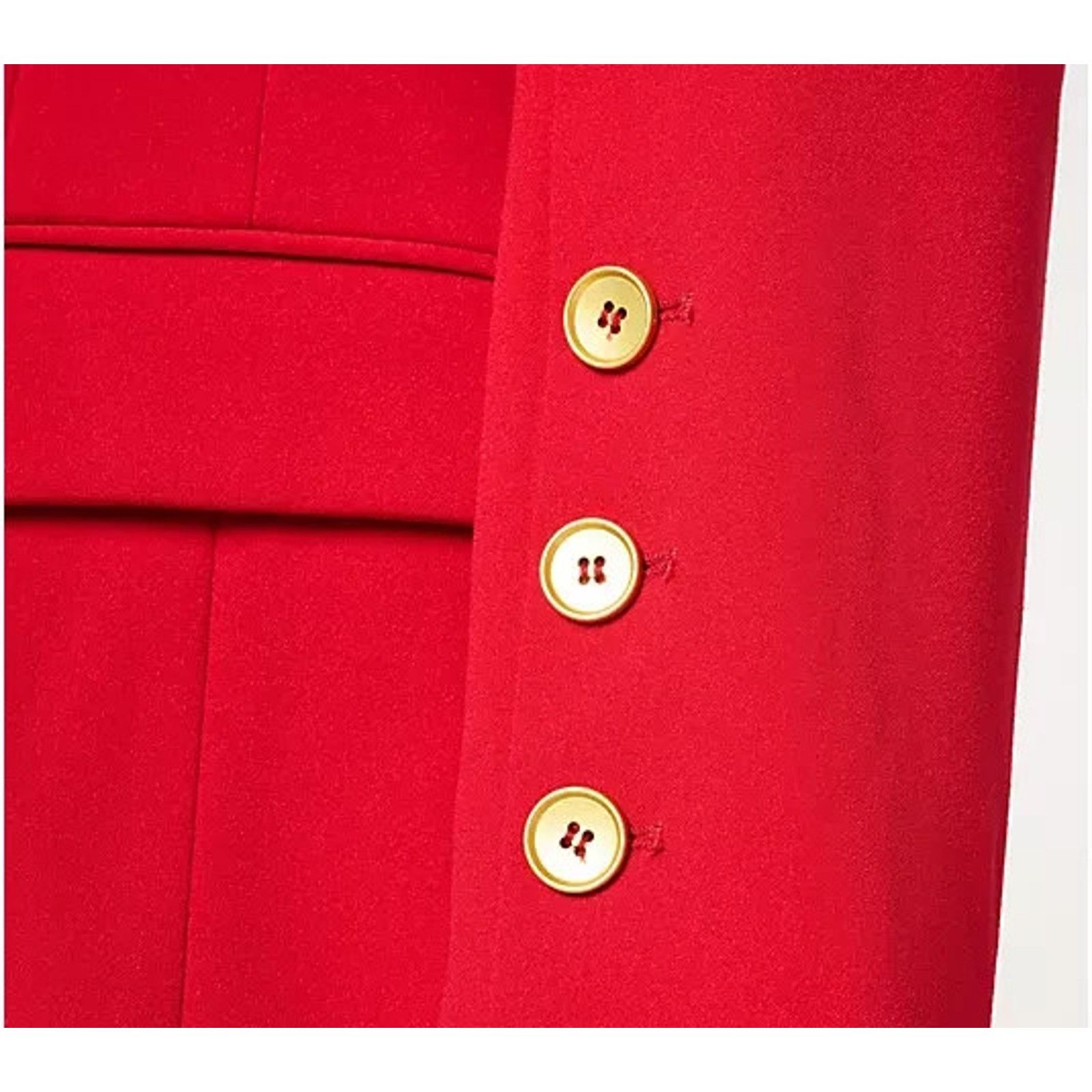 Agnona Dennis Basso Luxe Crepe Blazer with Button Reg 16 A671819 Size XXL / US 16-18 / IT 52-54 - 3 Thumbnail