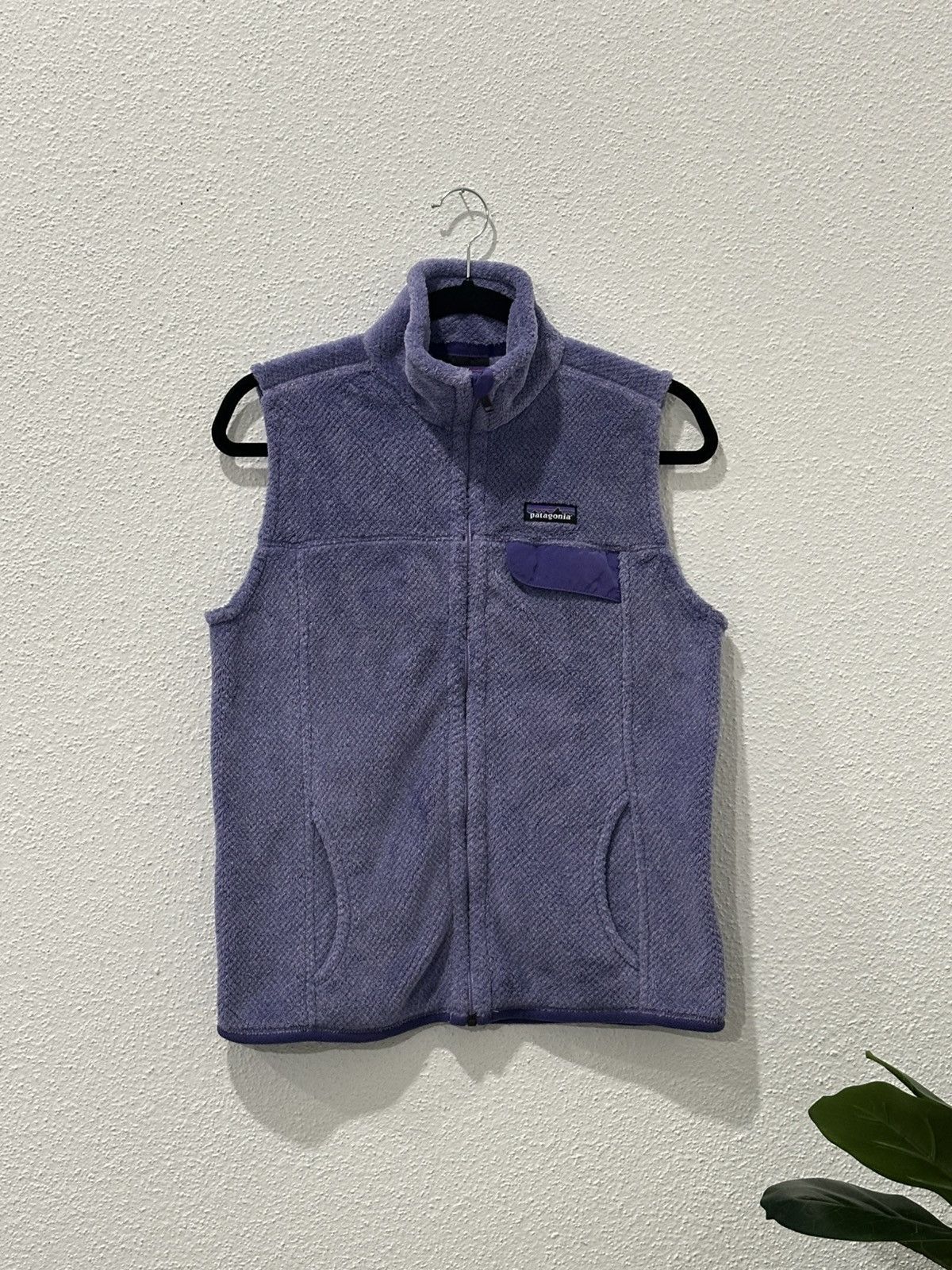 Patagonia Vintage Patagonia Vest Womens Medium Purple Full Zip Fleece Size M / US 6-8 / IT 42-44 - 2 Thumbnail