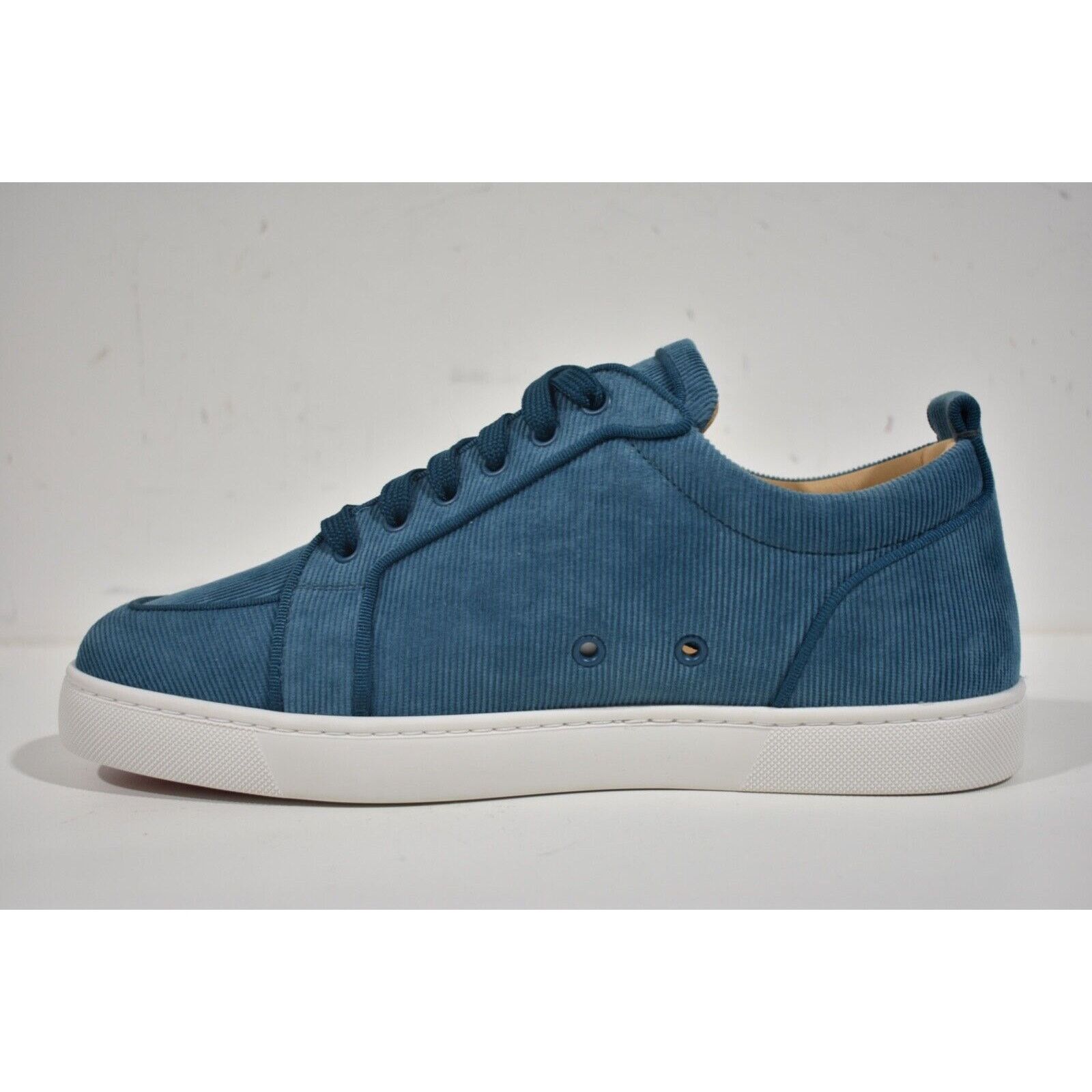 Christian Louboutin Christian Louboutin Men Rantulow Orlato Flat Blue Corduroy Size US 10 / EU 43 - 10 Thumbnail