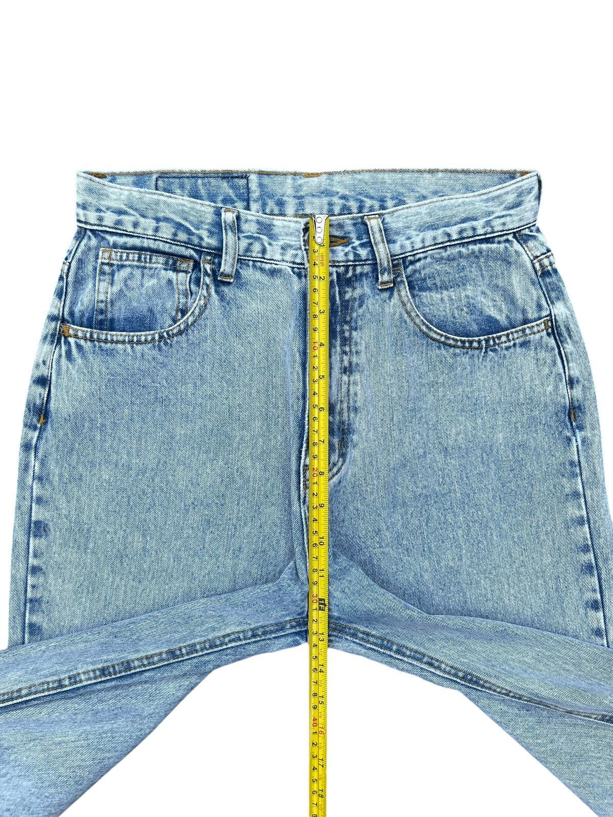 Other Vintage Japanese Brand Rodeo Crown Acid Washed Baggy Jeans Size 28" / US 6 / IT 42 - 13 Thumbnail