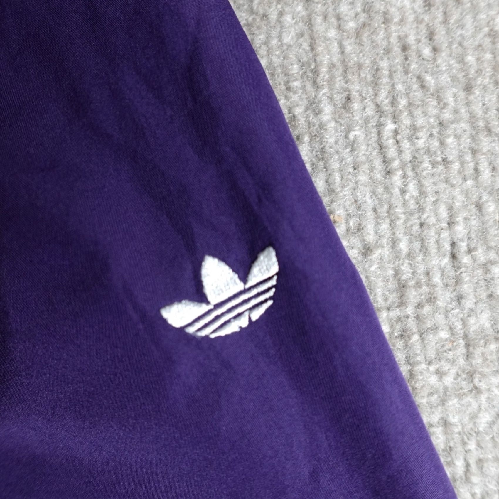 Adidas VINTAGE adidas Womens Pants Small Purple Drawstring Y2K Jogger Slim / Regular Size 28" / US 6 / IT 42 - 5 Thumbnail