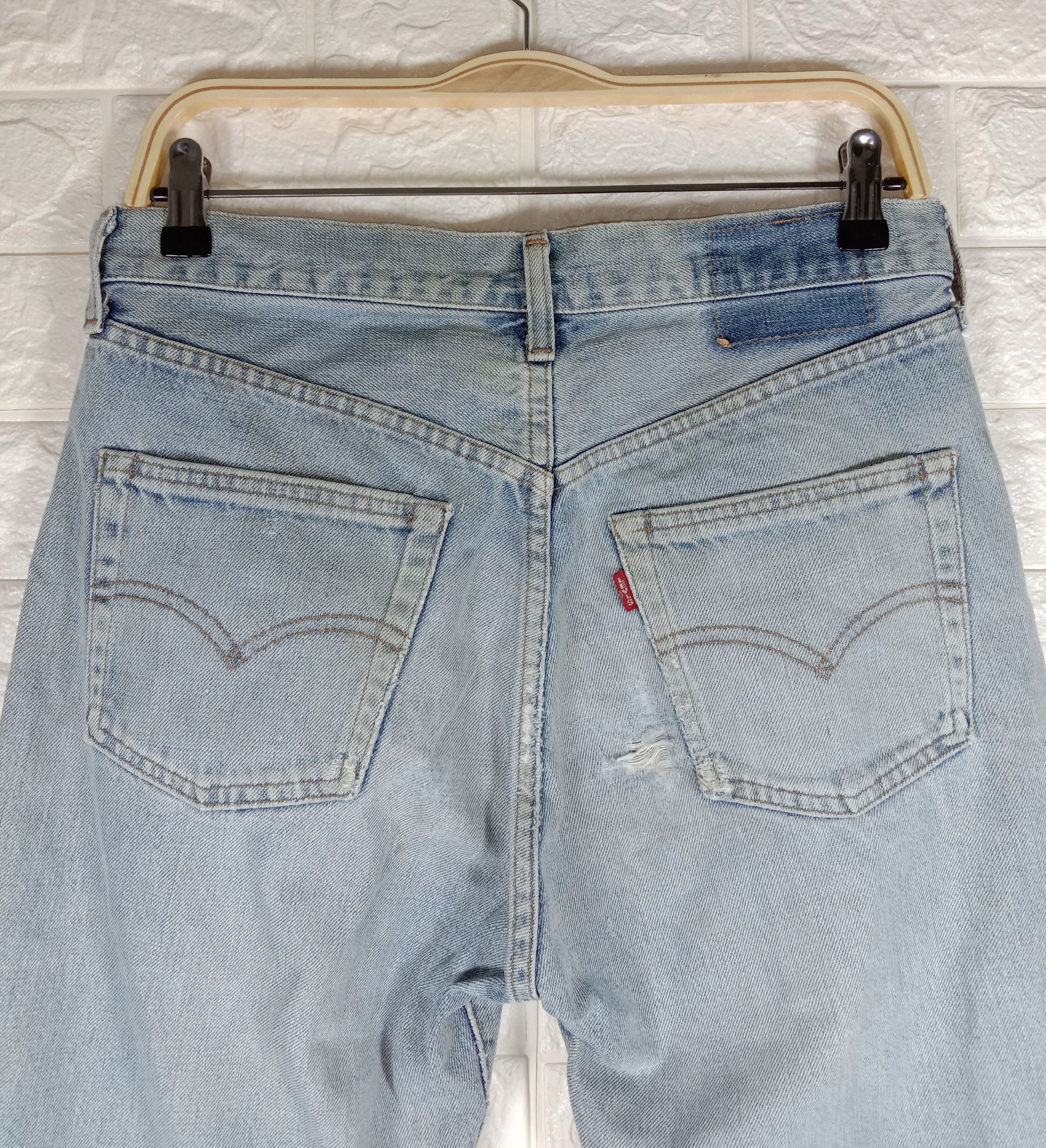 Levi's Vintage Levi's 502xx Jeans Big E Selvedge Talon Denim Size US 31 - 6 Thumbnail
