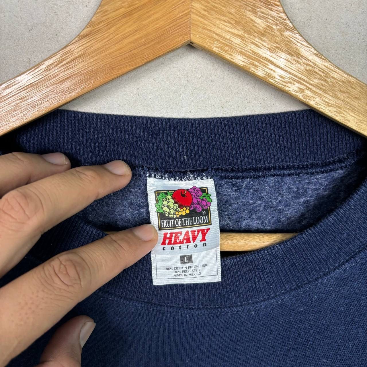Vintage Vtg 90s McKinley Elementary FOTL Heavy Cotton Sweatshirt L Size US L / EU 52-54 / 3 - 4 Thumbnail