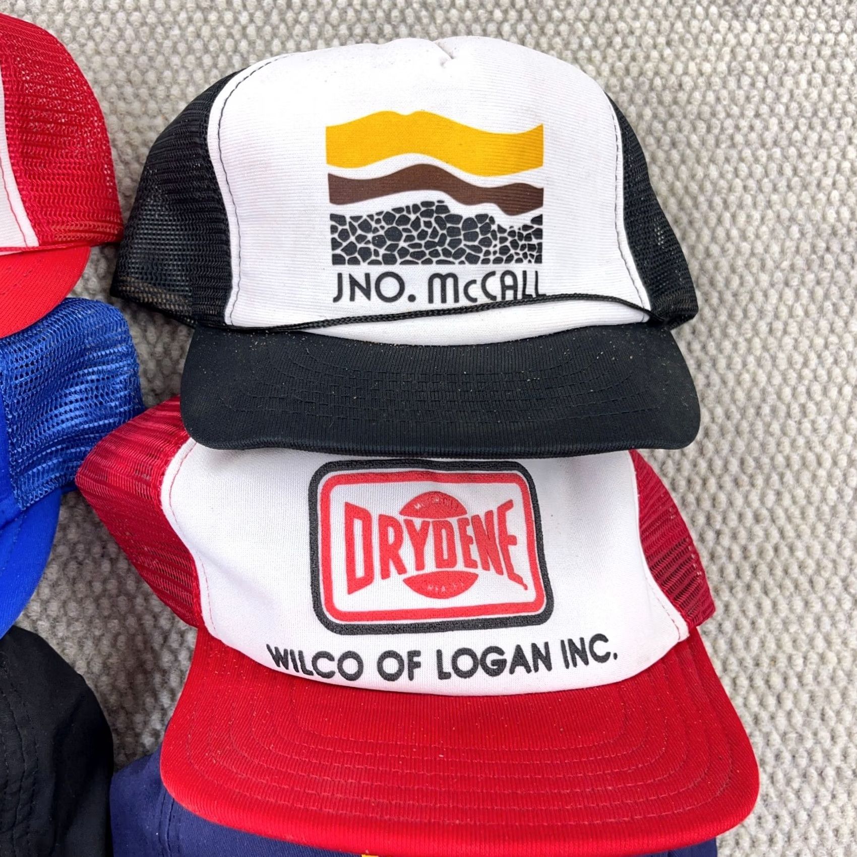 Coal VINTAGE USA Coal Mining Trucker Hat Lot Snapback Cap 80s 90s Rope Patch Logos S5 Adult Mens Size ONE SIZE - 4 Thumbnail