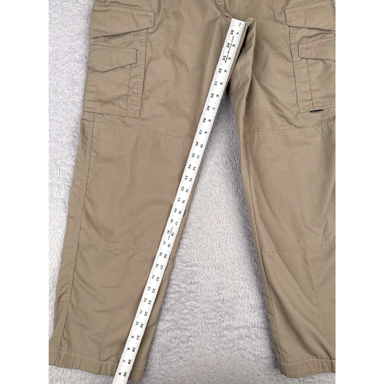 Doublet Tru-Spec Tactical Pants Men 32 Beige 32x32 Double Knee Zip Rip-Stop Fabric Size US 32 / EU 48 - 7 Thumbnail