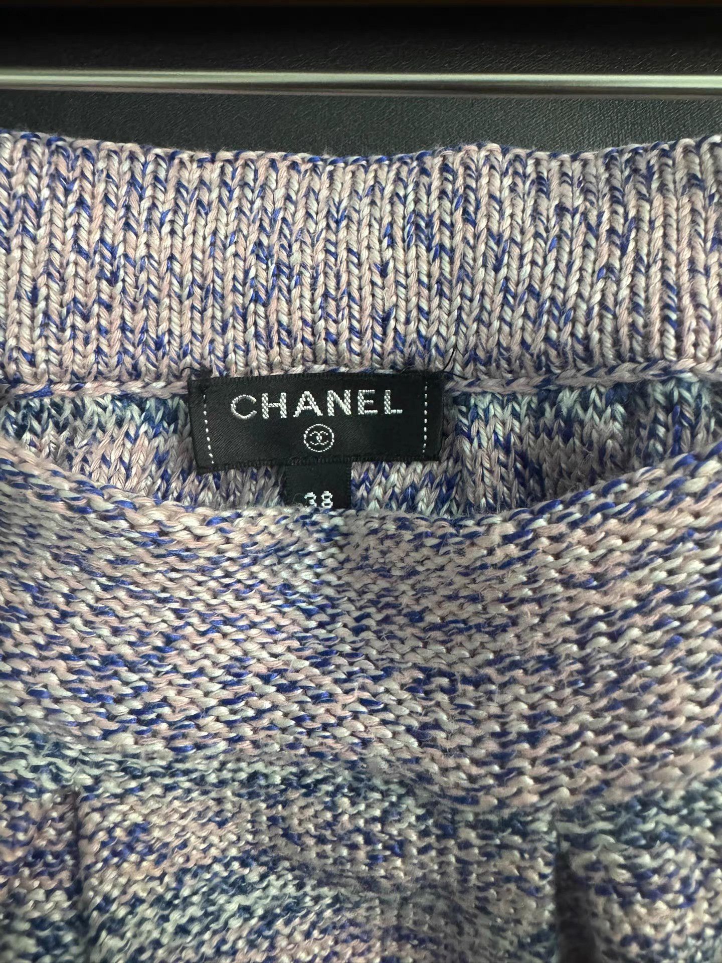 Chanel CHANEL Colorful Knitted Dress K13 Size 38" / US 16 / IT 52 - 3 Thumbnail