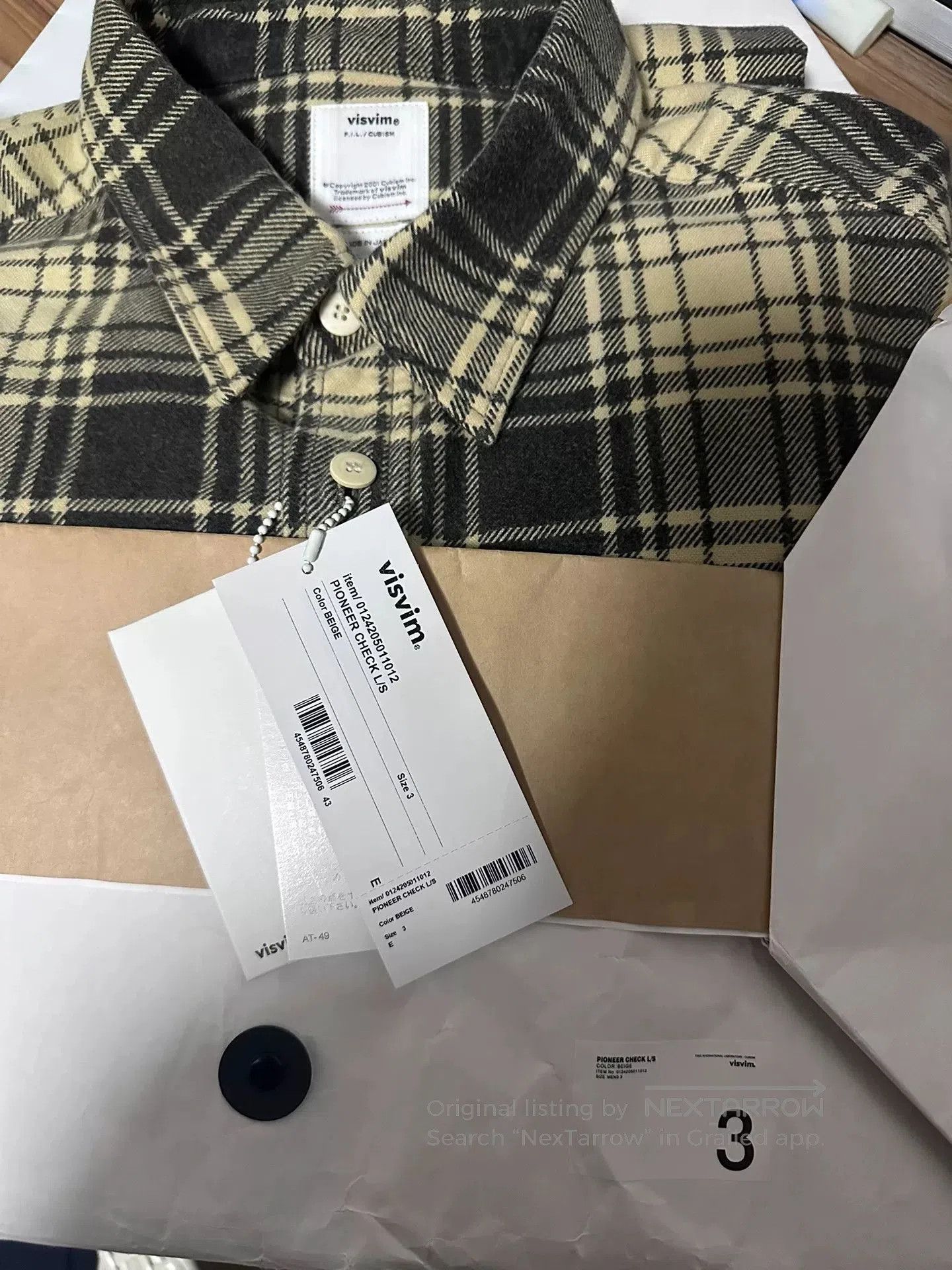 Visvim VISVIM 24AW PIONEER CHECK L/S SHIRT. Size US L / EU 52-54 / 3 - 4 Thumbnail