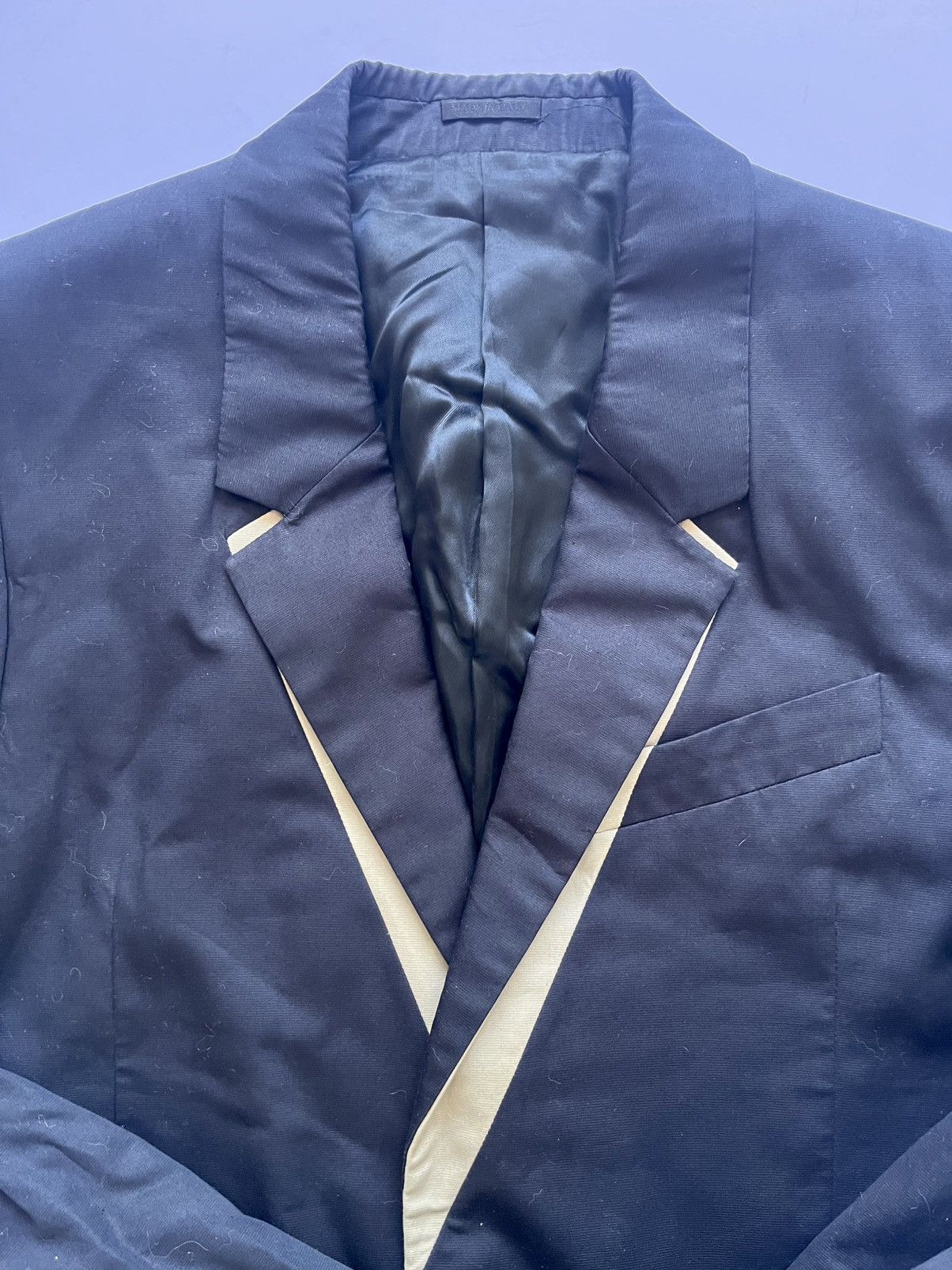 Alexander McQueen Alexander McQueen Black/Beige Single-Breasted Jacket Size US M / EU 48-50 / 2 - 4 Thumbnail