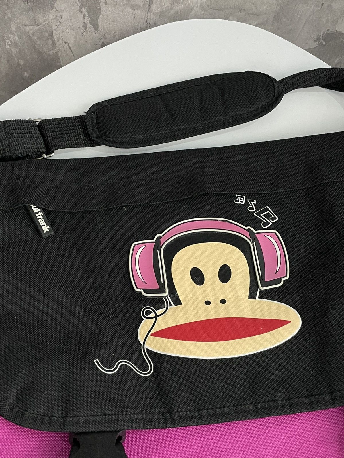 Hysteric Glamour × Japanese Brand × Paul Frank Y2K Paul Frank Monkey Logo Glamour Crossbody Bag Size ONE SIZE - 4 Thumbnail