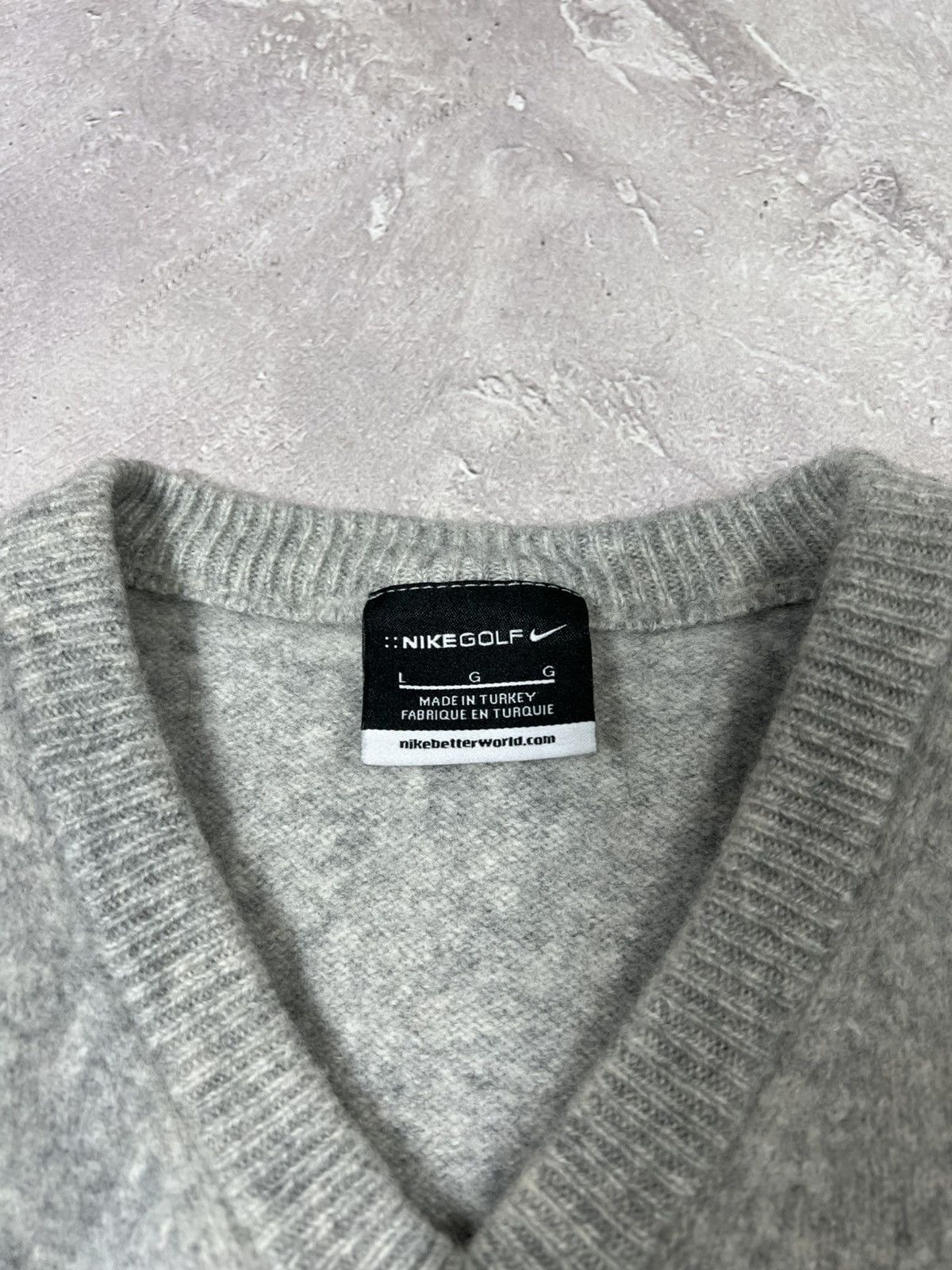 Nike × Vintage Vintage Nike Wool Vest Size US L / EU 52-54 / 3 - 4 Thumbnail