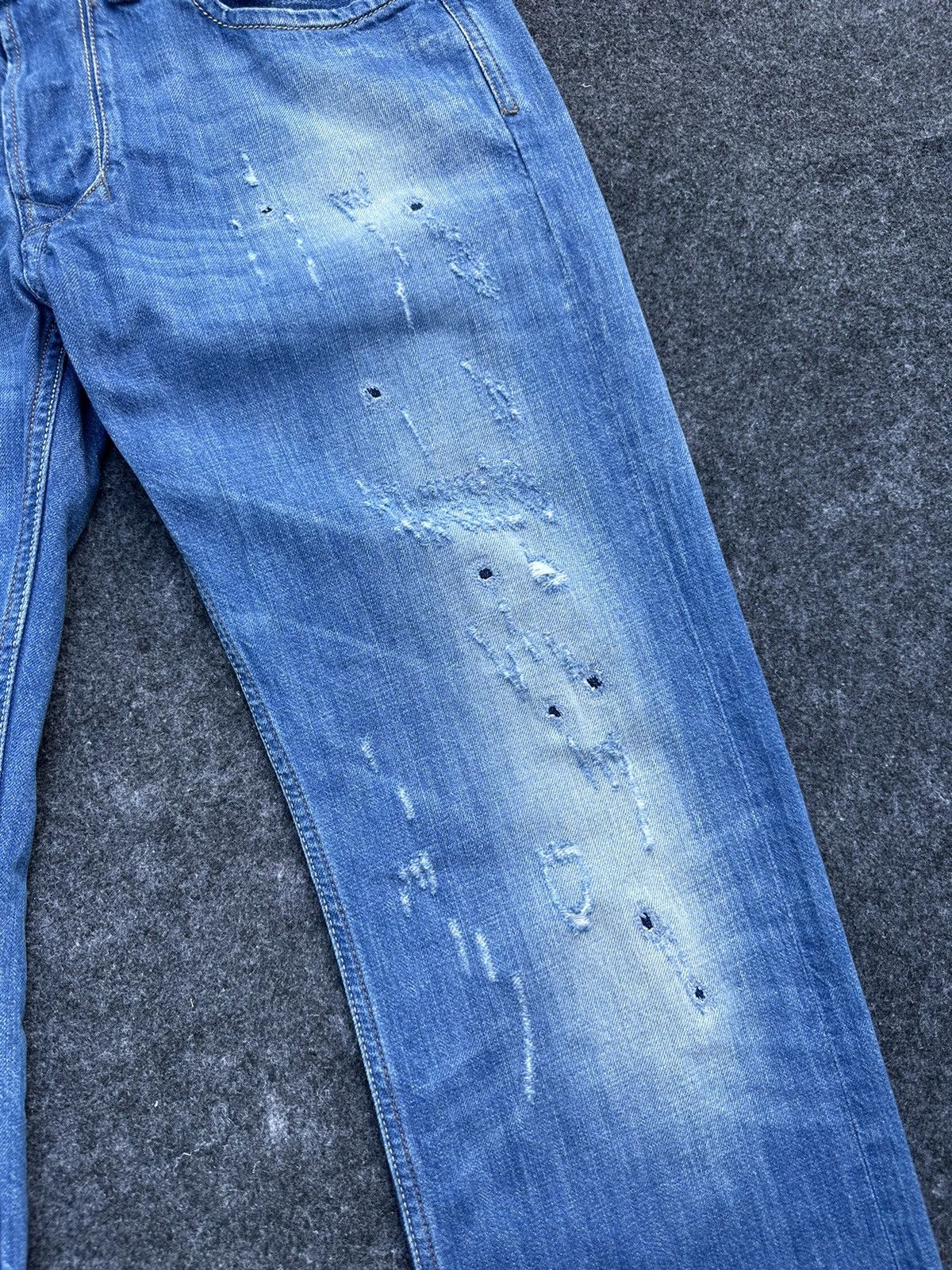 Diesel Vintage Diesel Industries Washed Denim 31x33 D48 Size US 31 - 4 Thumbnail