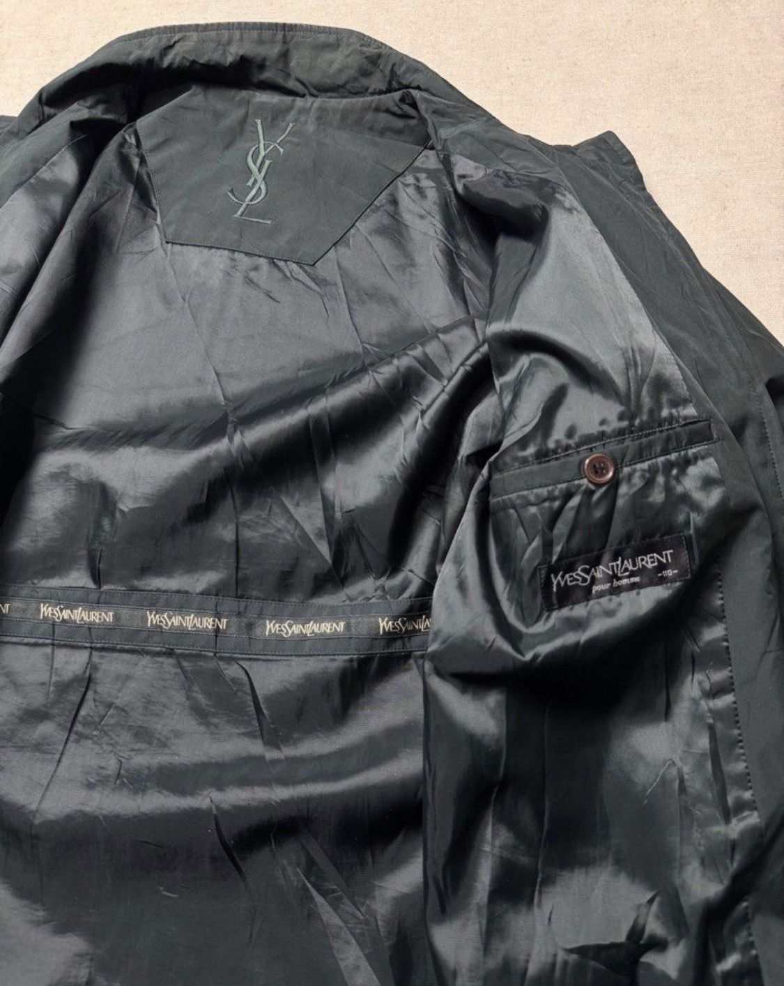 Yves Saint Laurent Jacket YSL Yves Saint Laurent Vintage Size US L / EU 52-54 / 3 - 8 Thumbnail