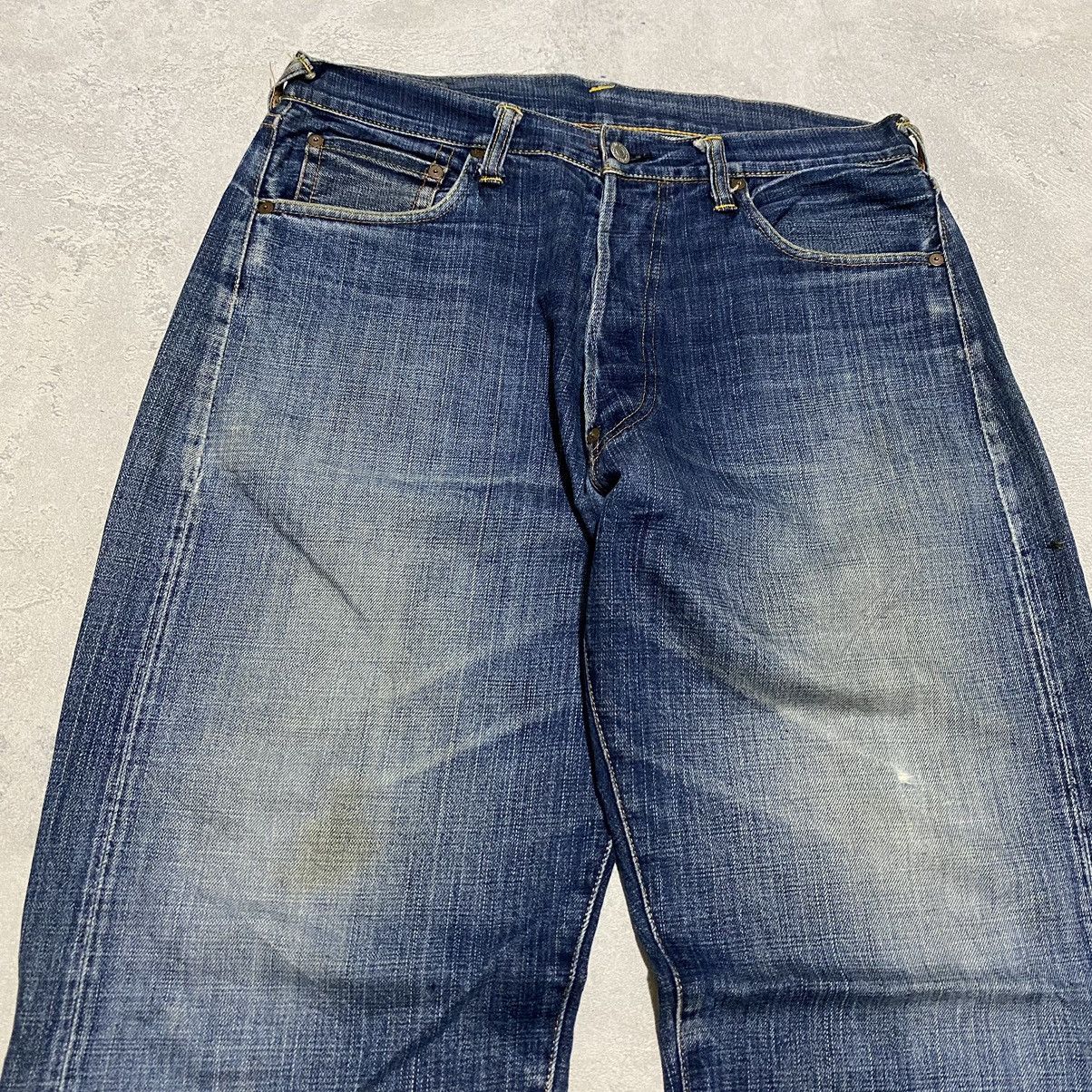 Evisu Vintage Evisu Red Seagulls Monogram Selvedge Denim Size US 33 - 8 Thumbnail