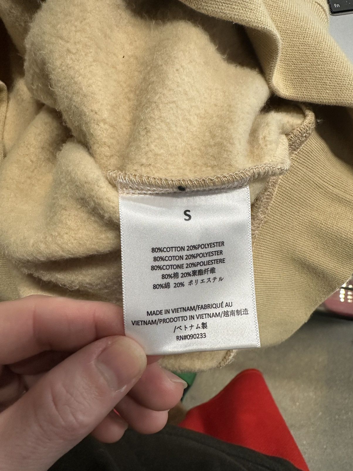 Fear of God Fear of God Essentials Hoodie Sand Size US S / EU 44-46 / 1 - 4 Thumbnail