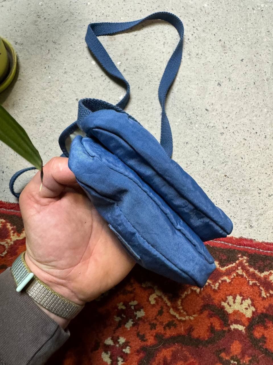 Vintage Vintage Kipling Blue Bag Y2K Backpack Size ONE SIZE - 7 Thumbnail