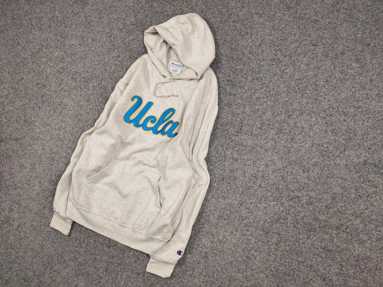 Champion Vintage Champion x Ucla Logo Classic Oversize Gray Hoodie Size US L / EU 52-54 / 3 - 3 Thumbnail