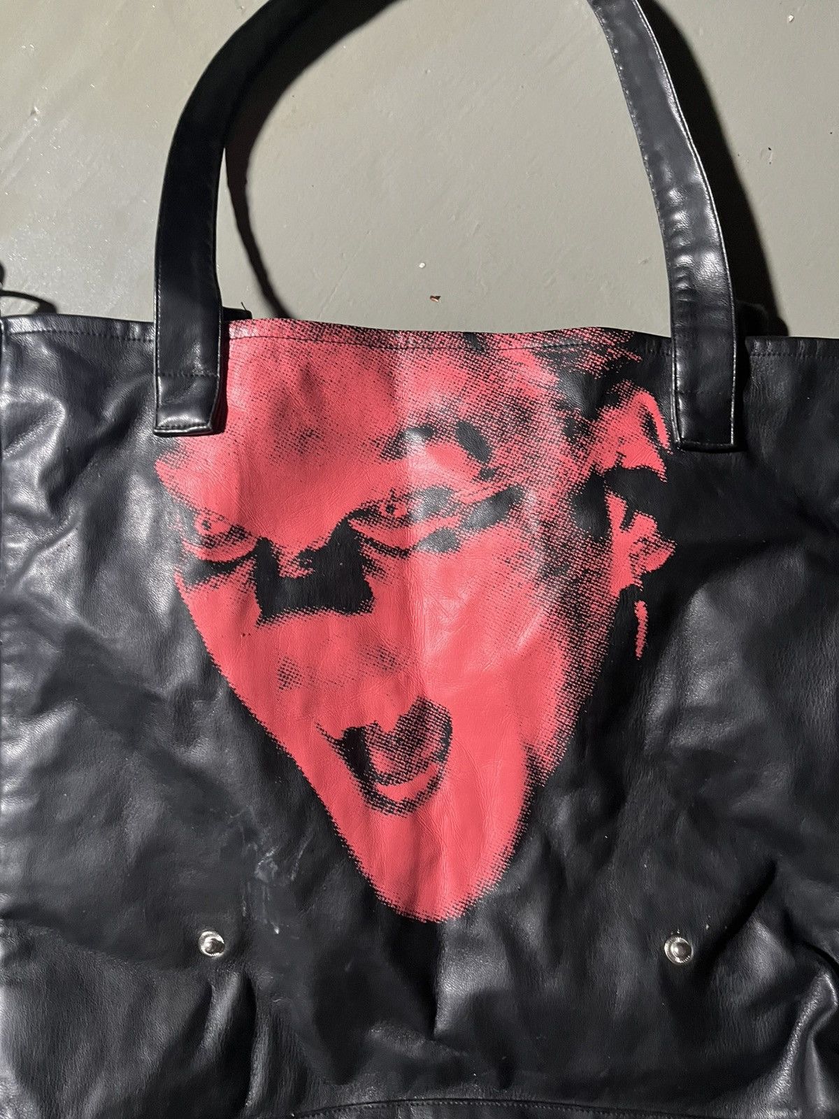 Midnight Studios Midnight Studios x The Lost Boys reconstructed moto tote bag Size ONE SIZE - 5 Thumbnail