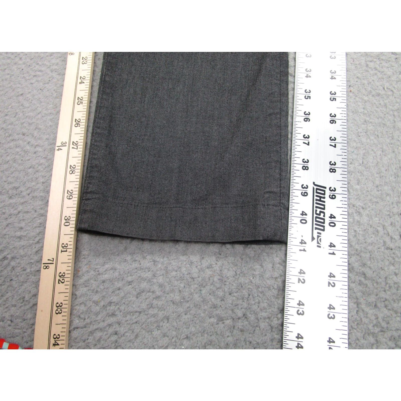 Ted Baker Ted Baker Pants Mens 36R Gray Lommy Cotton Blend Slim Fit Chino Dress Trousers Size US 36 / EU 52 - 2 Thumbnail