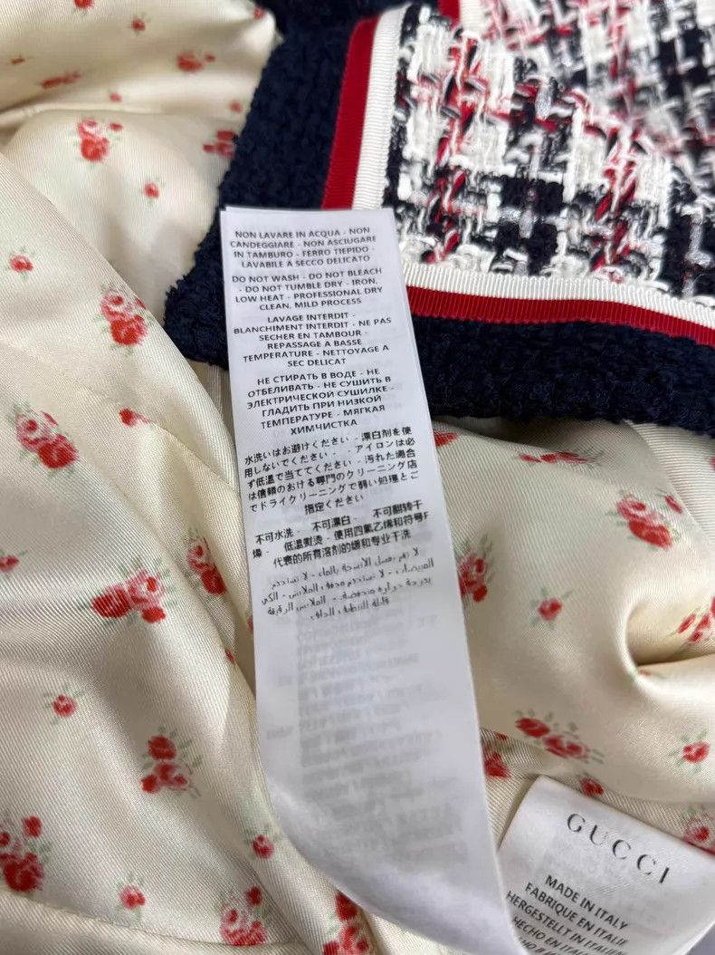 Gucci Gucci Colorful tweed woven jacket Size XS / US 0-2 / IT 36-38 - 8 Thumbnail