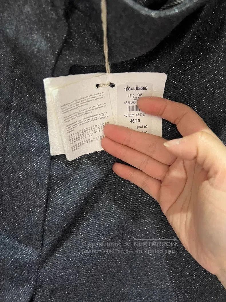 Brunello Cucinelli Brunello Cucinelli Wool Sparkle Pants. Size US 30 / EU 46 - 4 Thumbnail