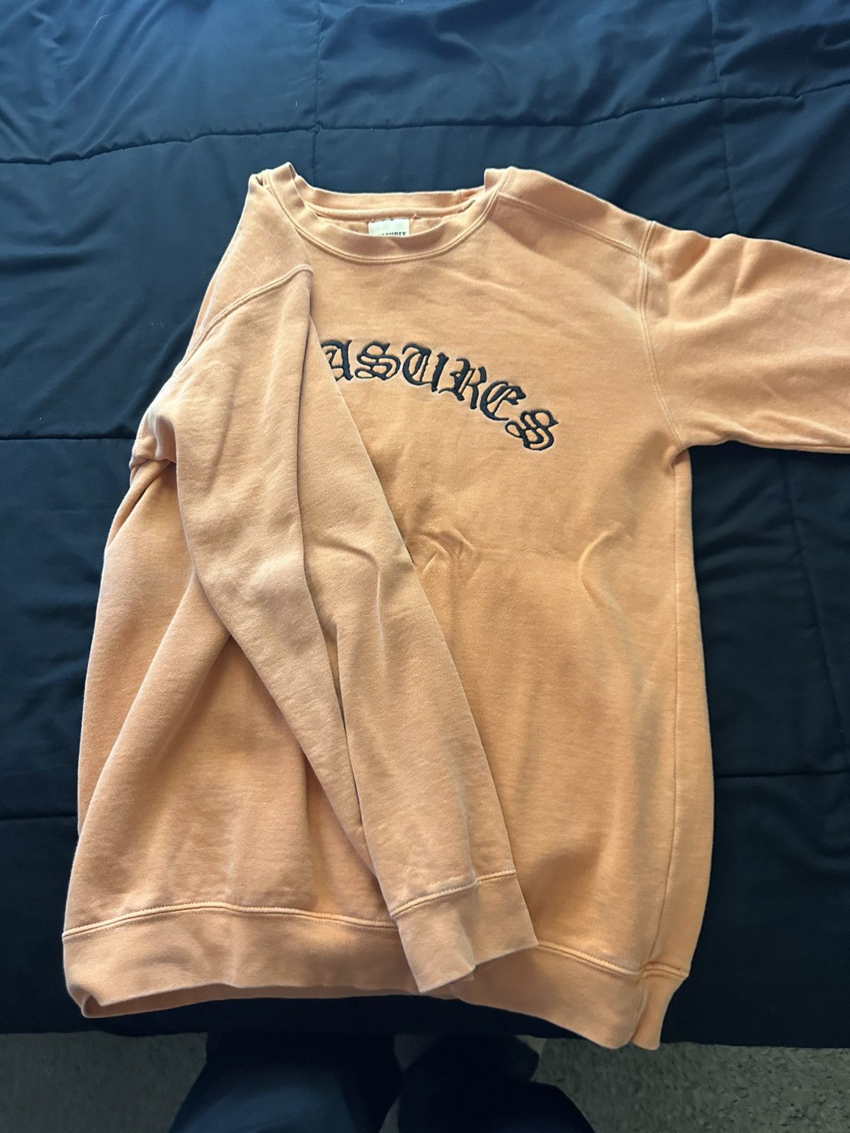 Pleasures Pleasures orange crewneck Size US S / EU 44-46 / 1 - 2 Thumbnail