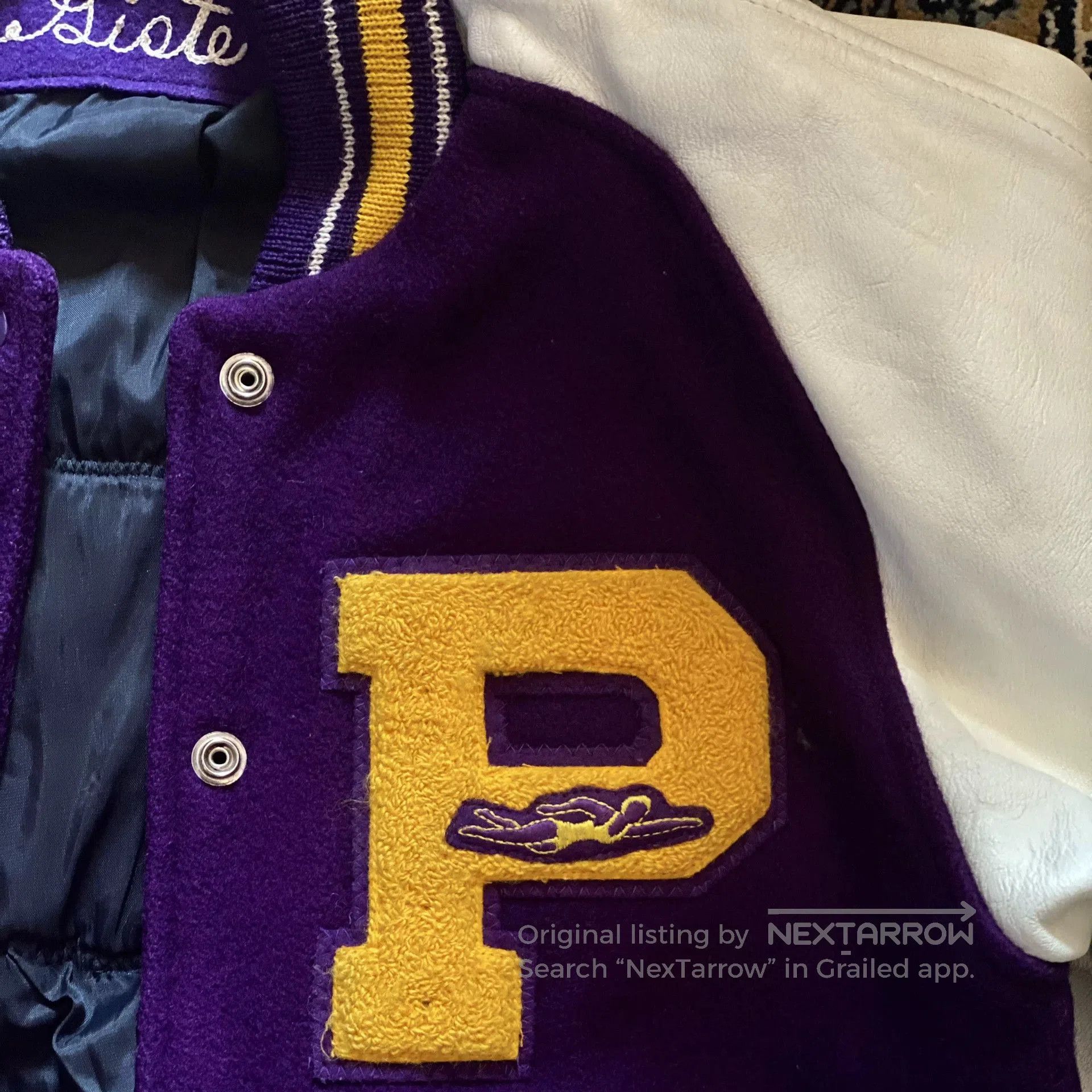 Vintage Vintage Letterman Jacket. Size US M / EU 48-50 / 2 - 2 Thumbnail