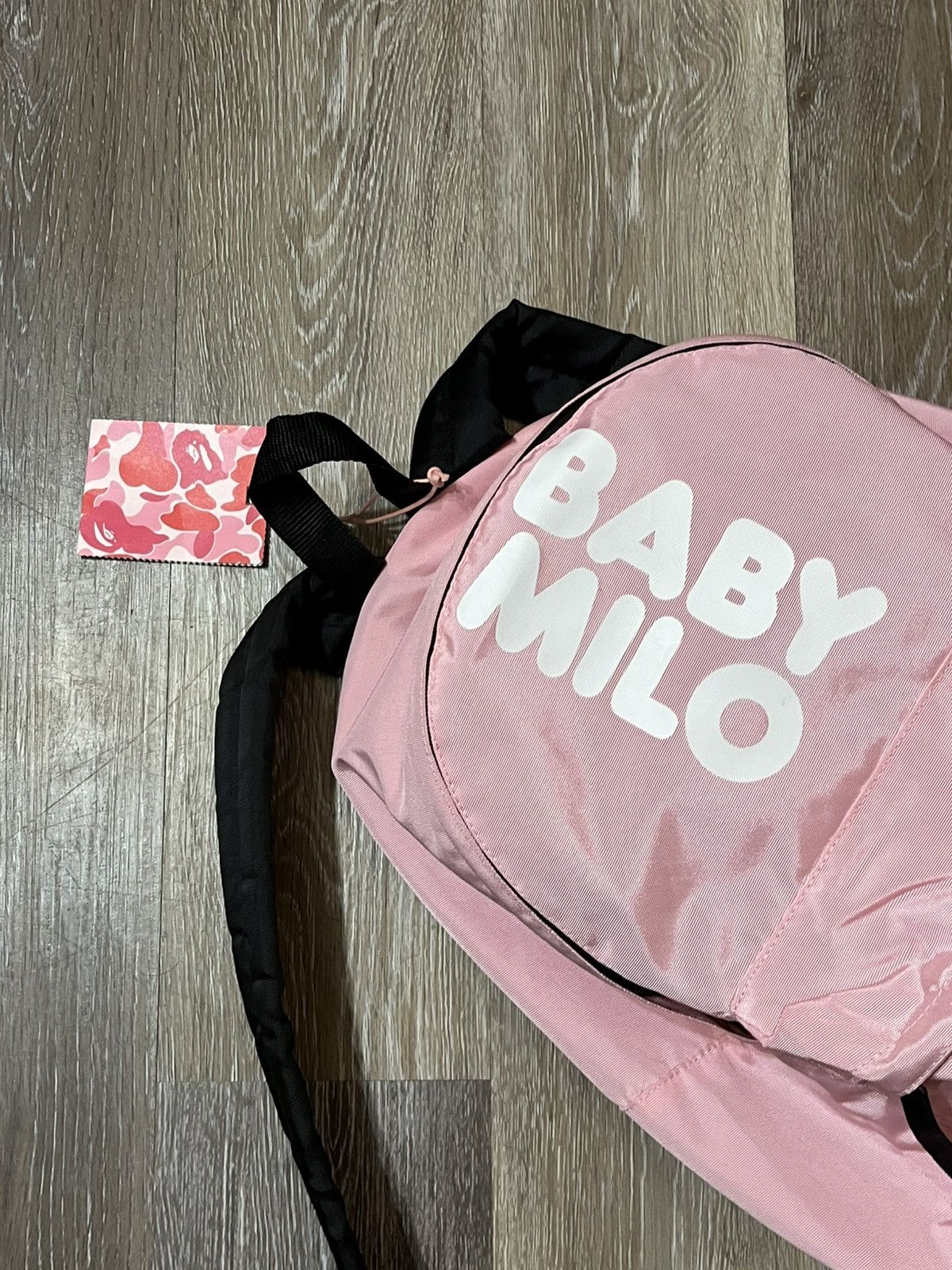 Bape Pink Baby Milo Backpack Unisex Pink Tag Size ONE SIZE - 3 Thumbnail