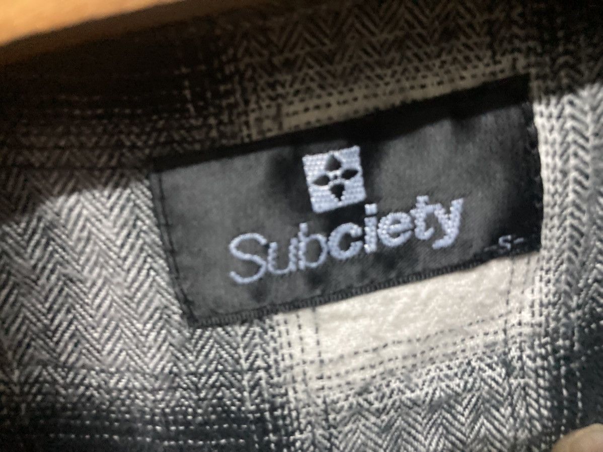 Japanese Brand Subciety Shirt Bottom Up Size US S / EU 44-46 / 1 - 6 Thumbnail