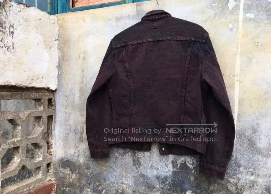 VINNY's vintage 80s lee denim jacket with unique dye. Size US M / EU 48-50 / 2 - 5 Thumbnail
