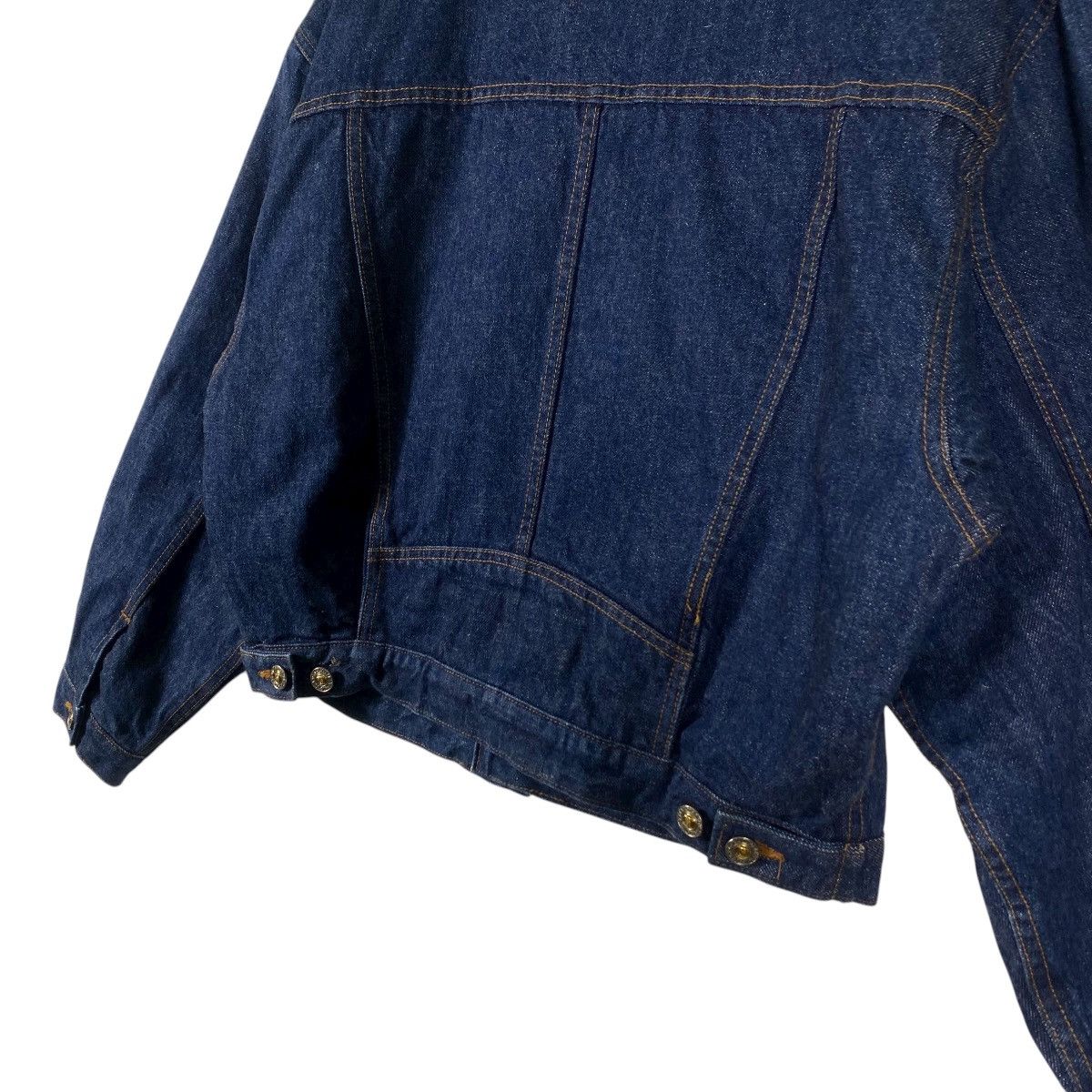 Big John Vintage Big John Aztec Sherpa Lined Denim Jean Jacket Size L Size US L / EU 52-54 / 3 - 12 Thumbnail