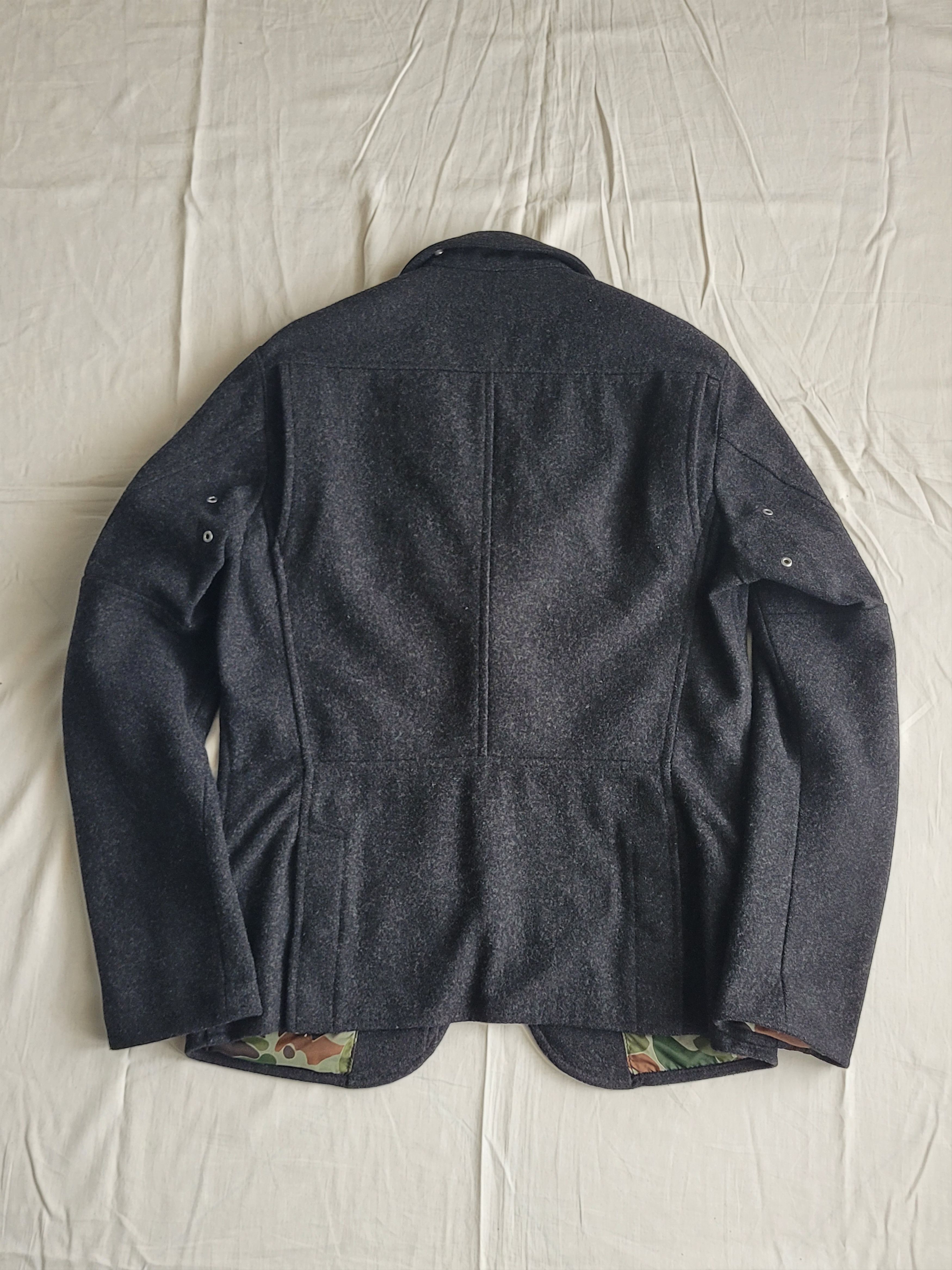 Junya Watanabe Junya Watanabe 2007 runway multi-zip woolen biker jacket Size US M / EU 48-50 / 2 - 11 Thumbnail