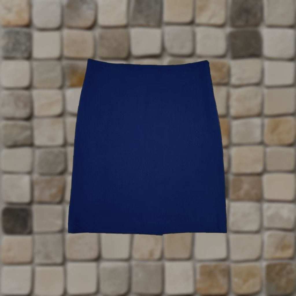 M.M.LaFleur MM.LaFleur Skirt Womens 8 Navy Blue Pencil Professional Office Medium? Size 30" / US 8 / IT 44 - 1 Thumbnail