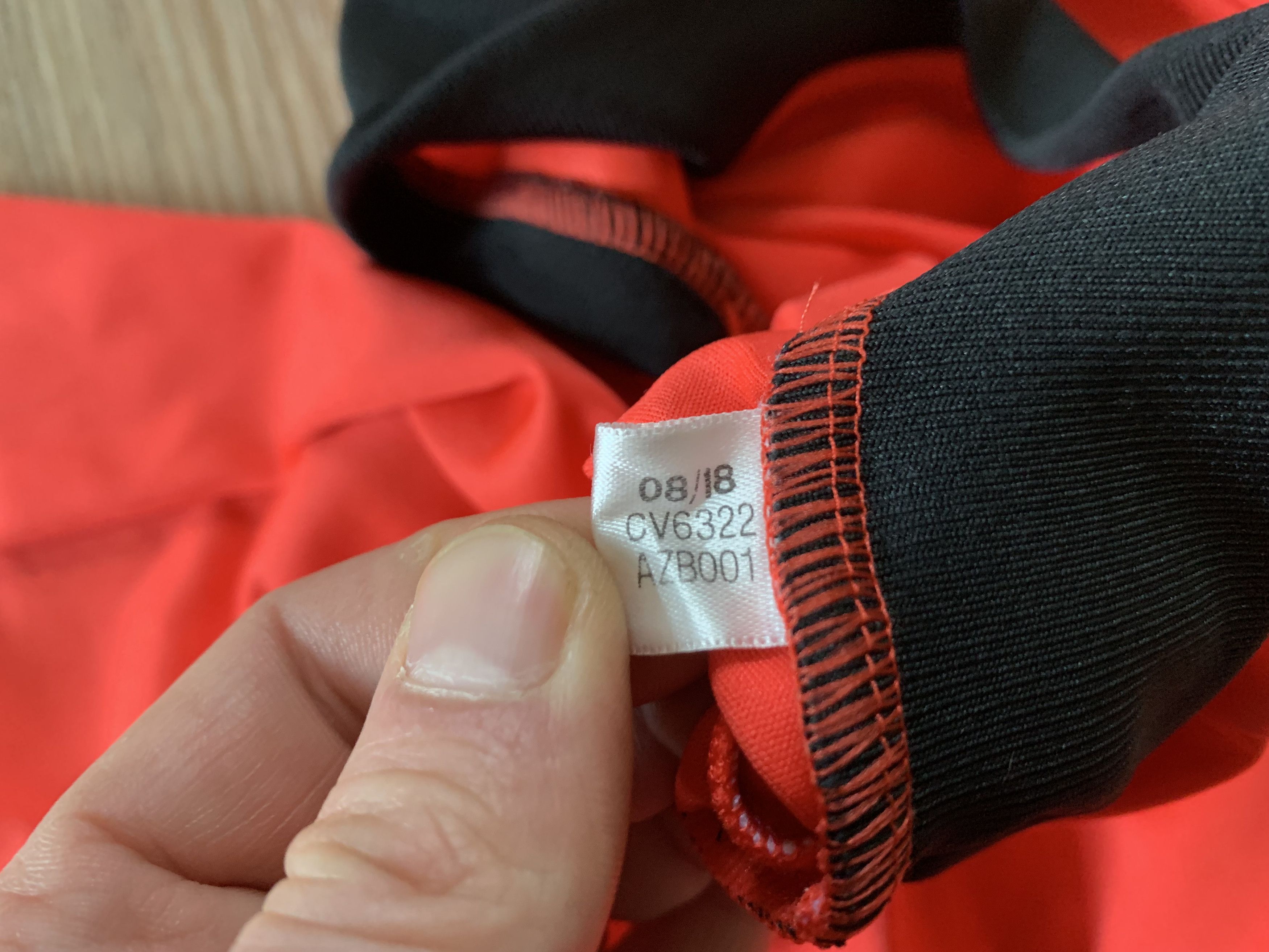 Adidas Adidas Referee Red Long Sleeve Jersey Size US L / EU 52-54 / 3 - 8 Thumbnail