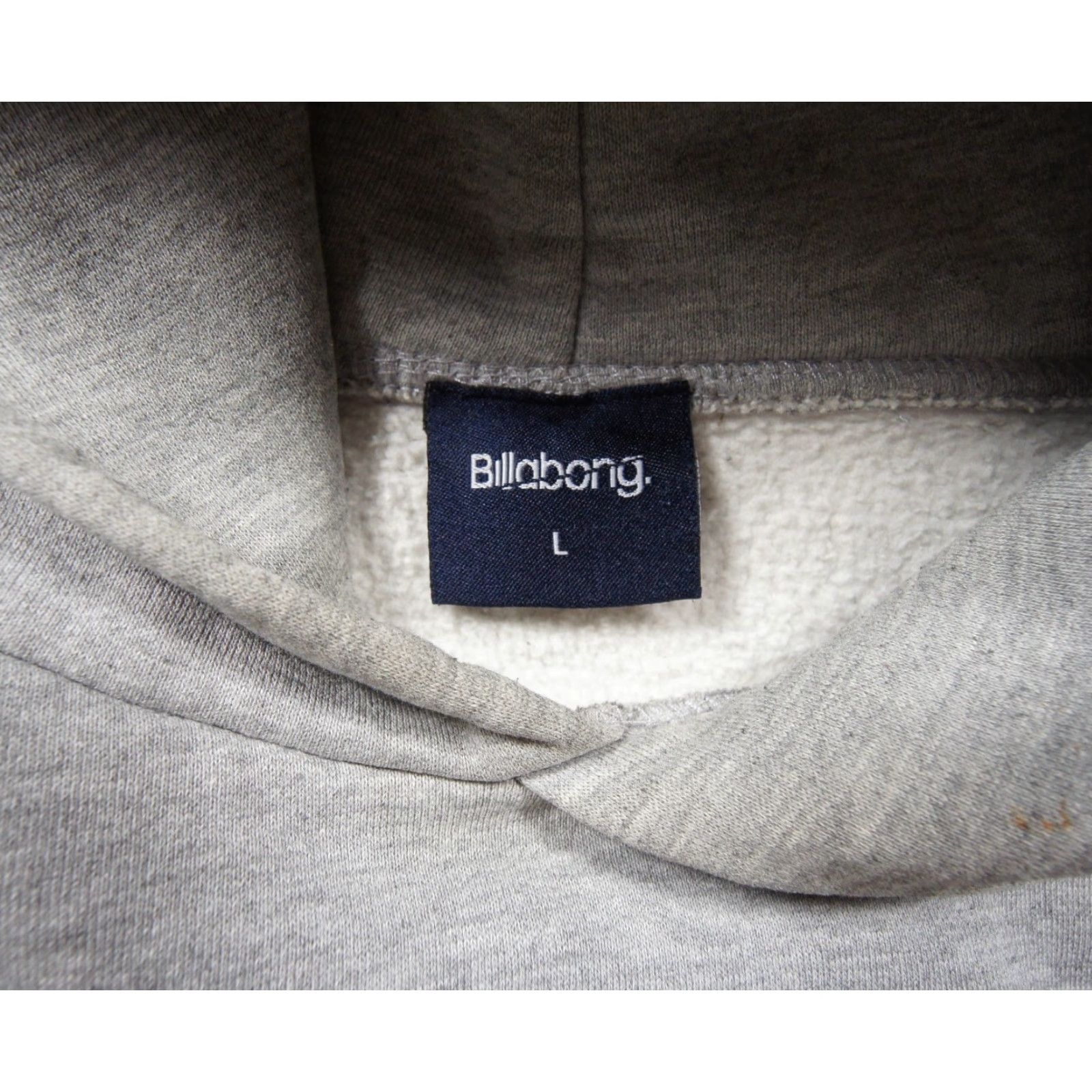 Billabong Vintage Billabong Hoodie Mens L Gray Surf Spellout Y2K Size US L / EU 52-54 / 3 - 7 Thumbnail