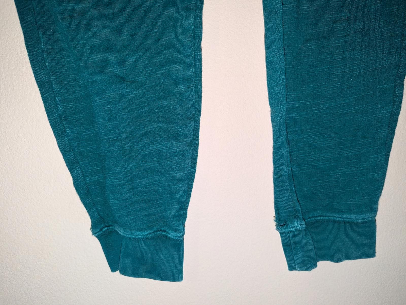 J.Crew J. Crew Fleece Re-Imagined by J. Crew Teal Sweatpants Small Size US 30 / EU 46 - 3 Thumbnail