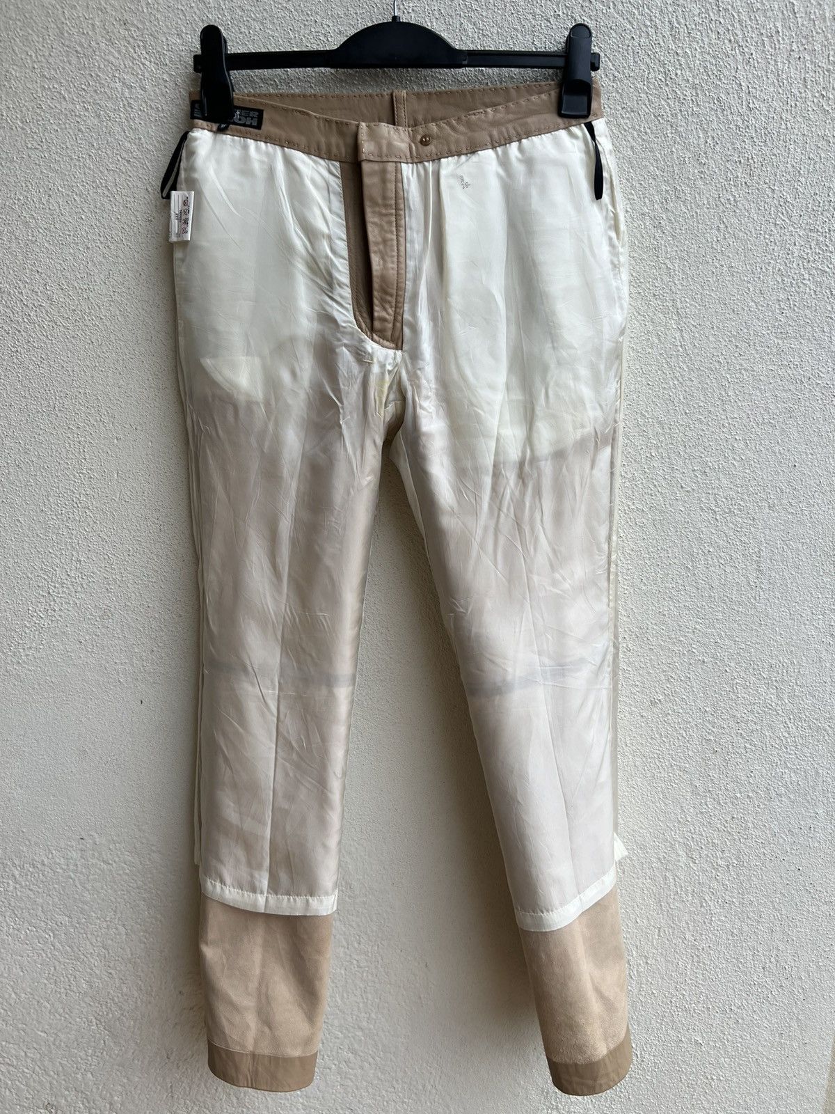 Gaultier Homme Objet Gaultier Homme Objet Sheepskin Leather Pant Size US 29 - 22 Thumbnail