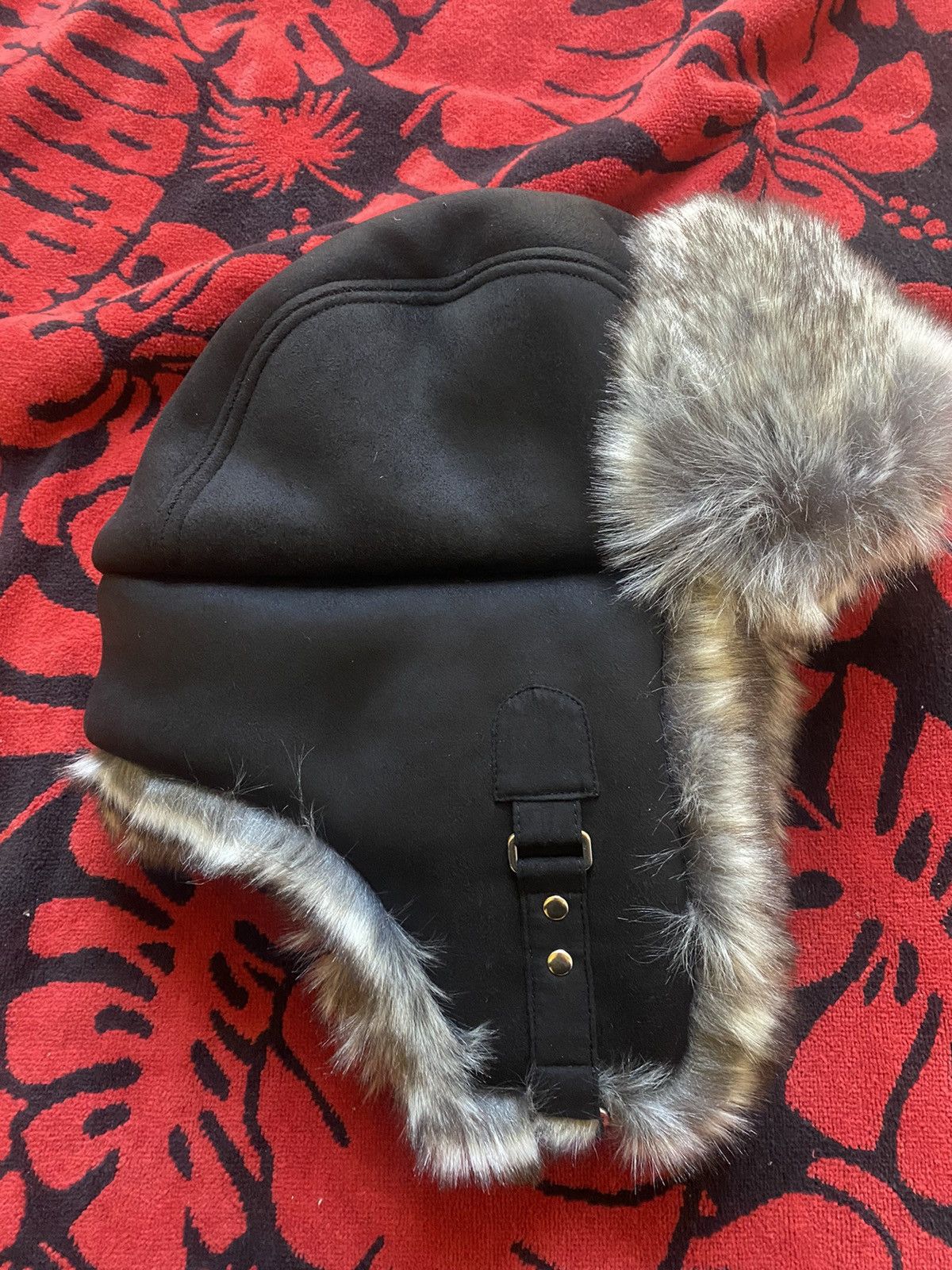 Palace Palace Sherpa Faux Suede Trooper Black L/XL Size ONE SIZE - 2 Thumbnail