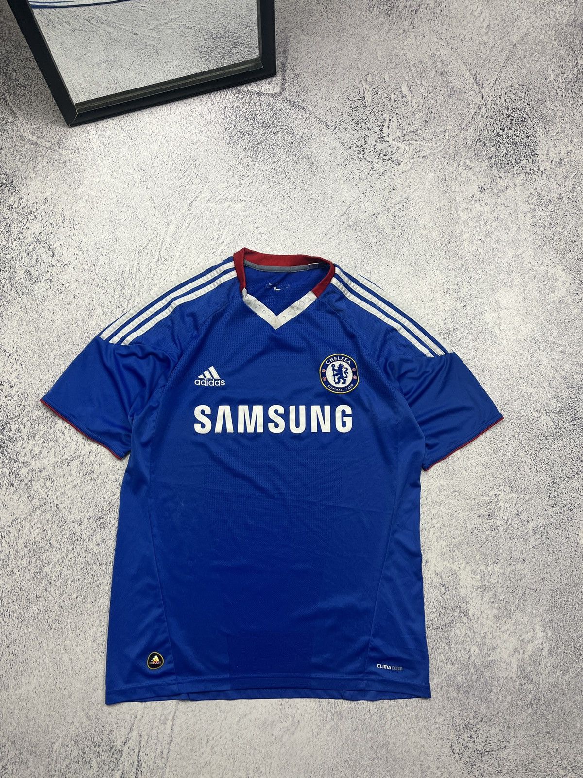 Adidas × Chelsea Soccer Adidas Chelsea 2010/11 Home Football Shirt Soccer Jersey Size US M / EU 48-50 / 2 - 1 Thumbnail
