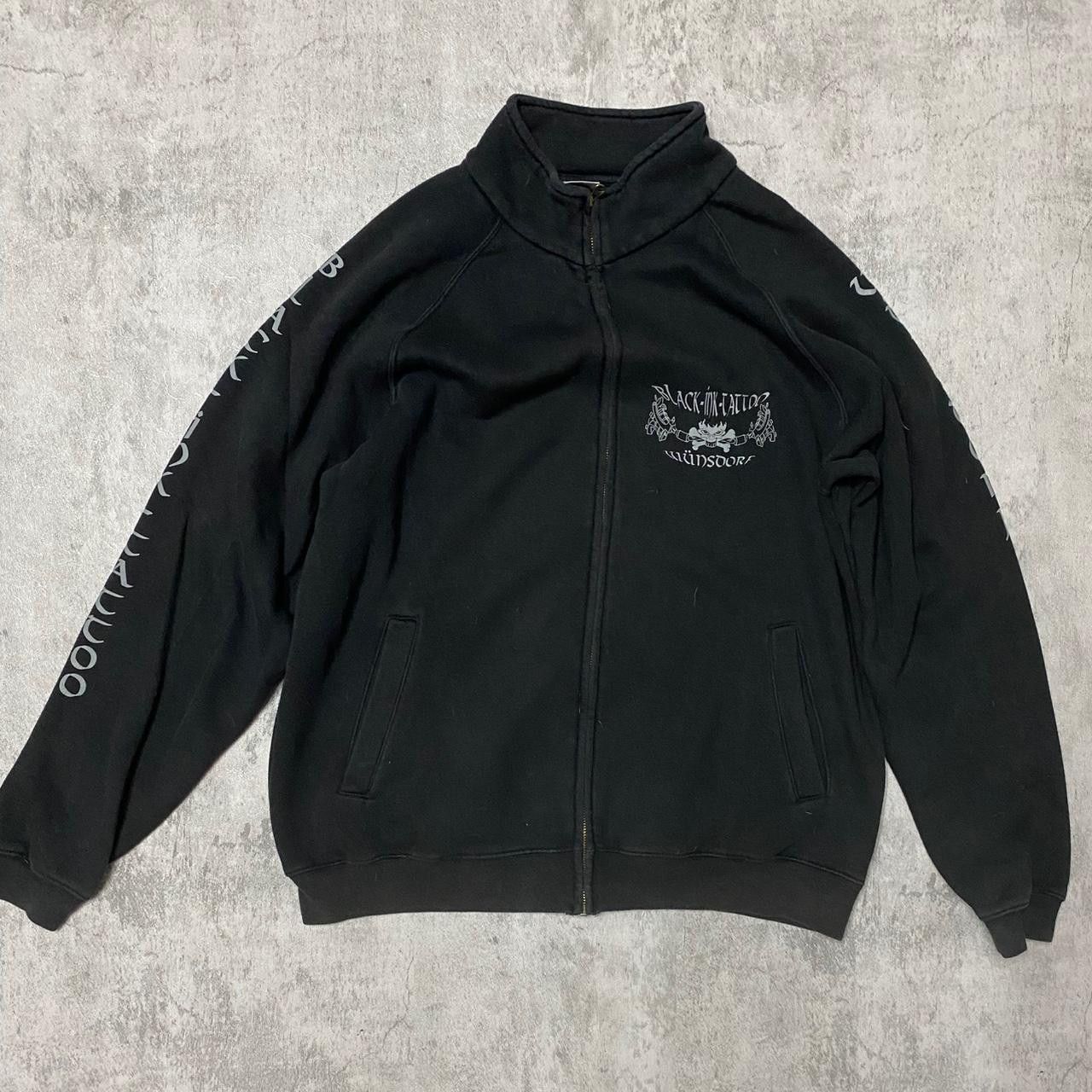 Fruit Of The Loom Black Fruit of the Loom zip-up sweatshirt Size US L / EU 52-54 / 3 - 1 Thumbnail