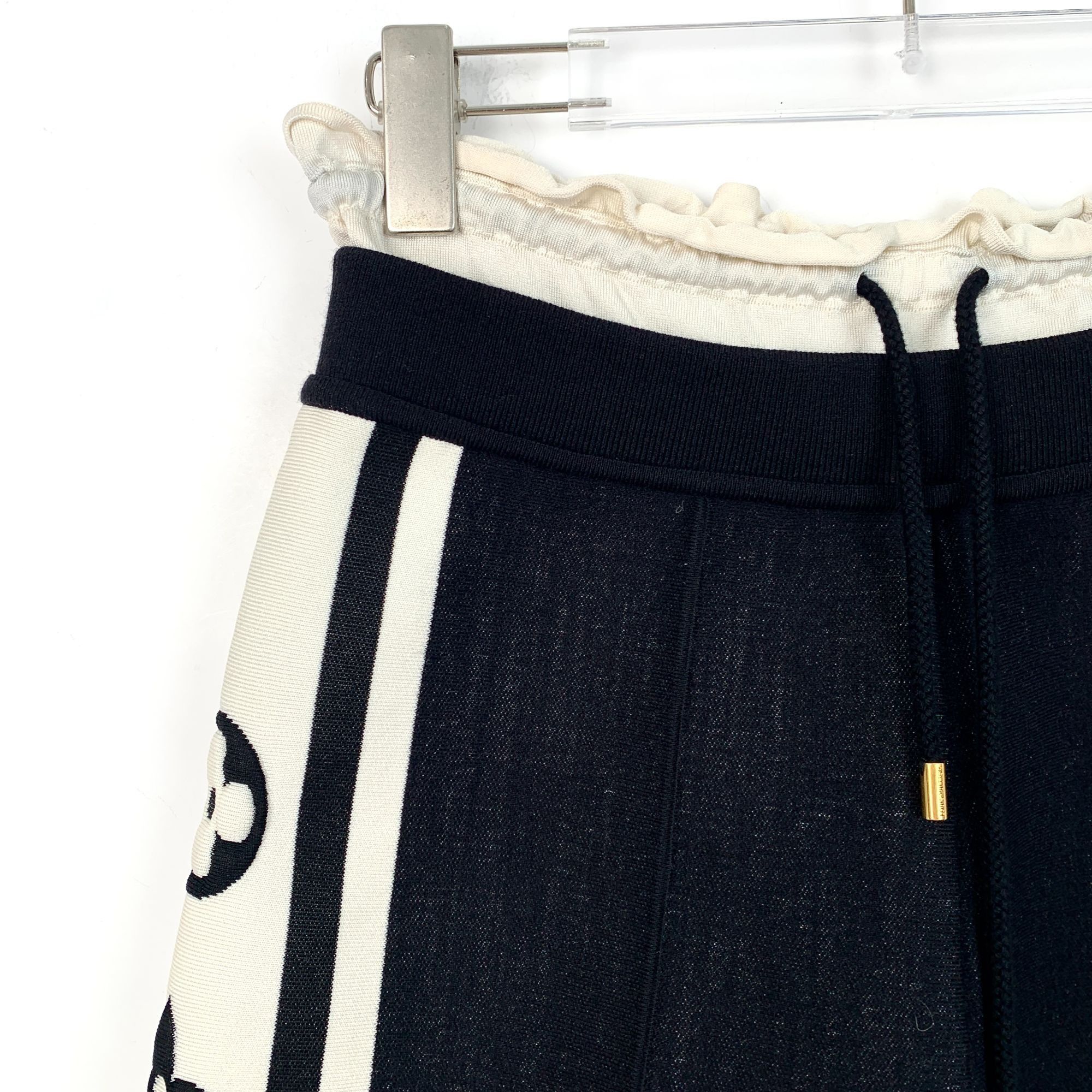 Louis Vuitton Louis Vuitton Wool Blend Black & White High-Waisted Shorts W Size 25" / US 0 / IT 36 - 3 Thumbnail