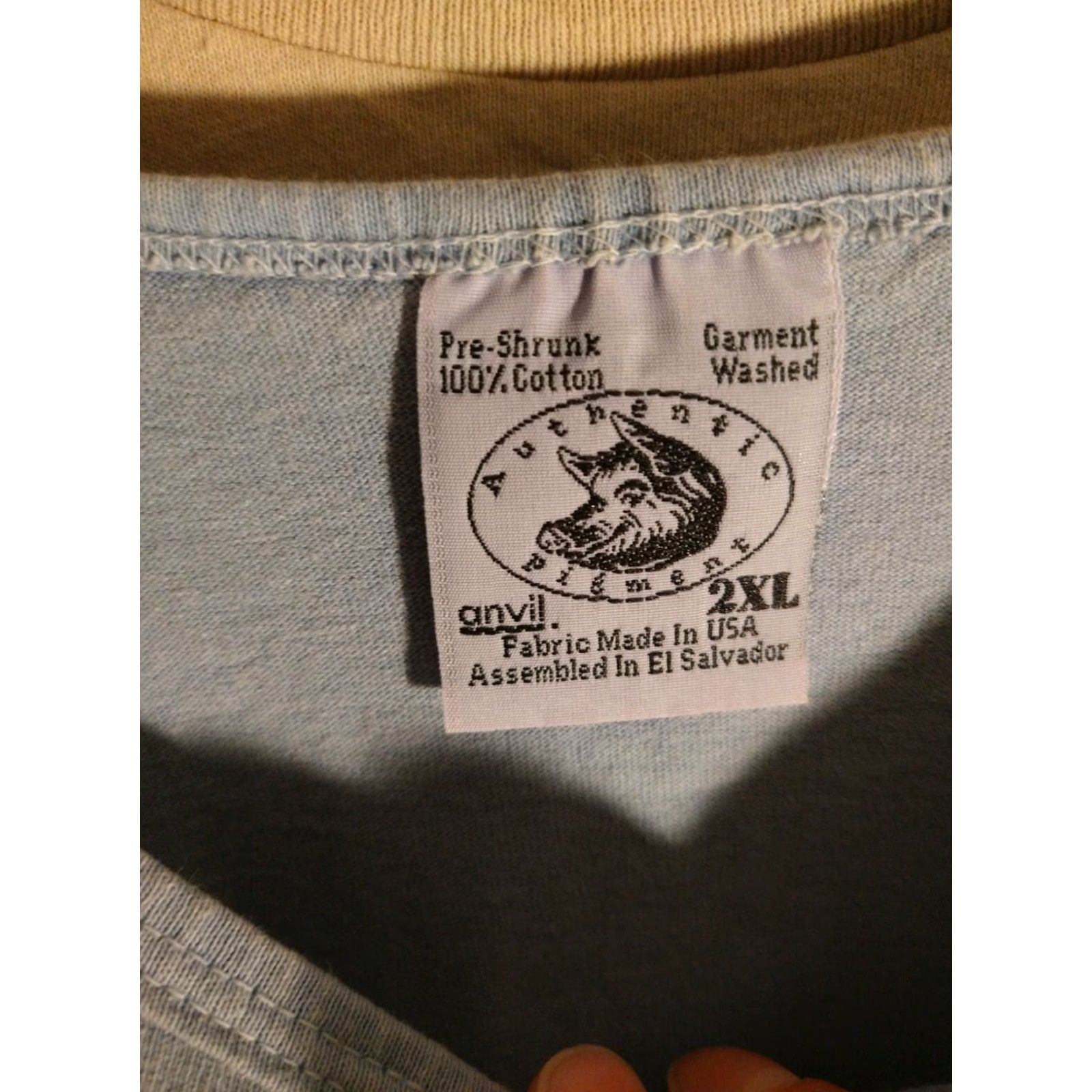 Anvil VINTAGE Saint Martins Tank Top 2XL Anvil Embroidered Patch Pirates Day Tank Top Blue 2XL Mens Size US XXL / EU 58 / 5 - 3 Thumbnail