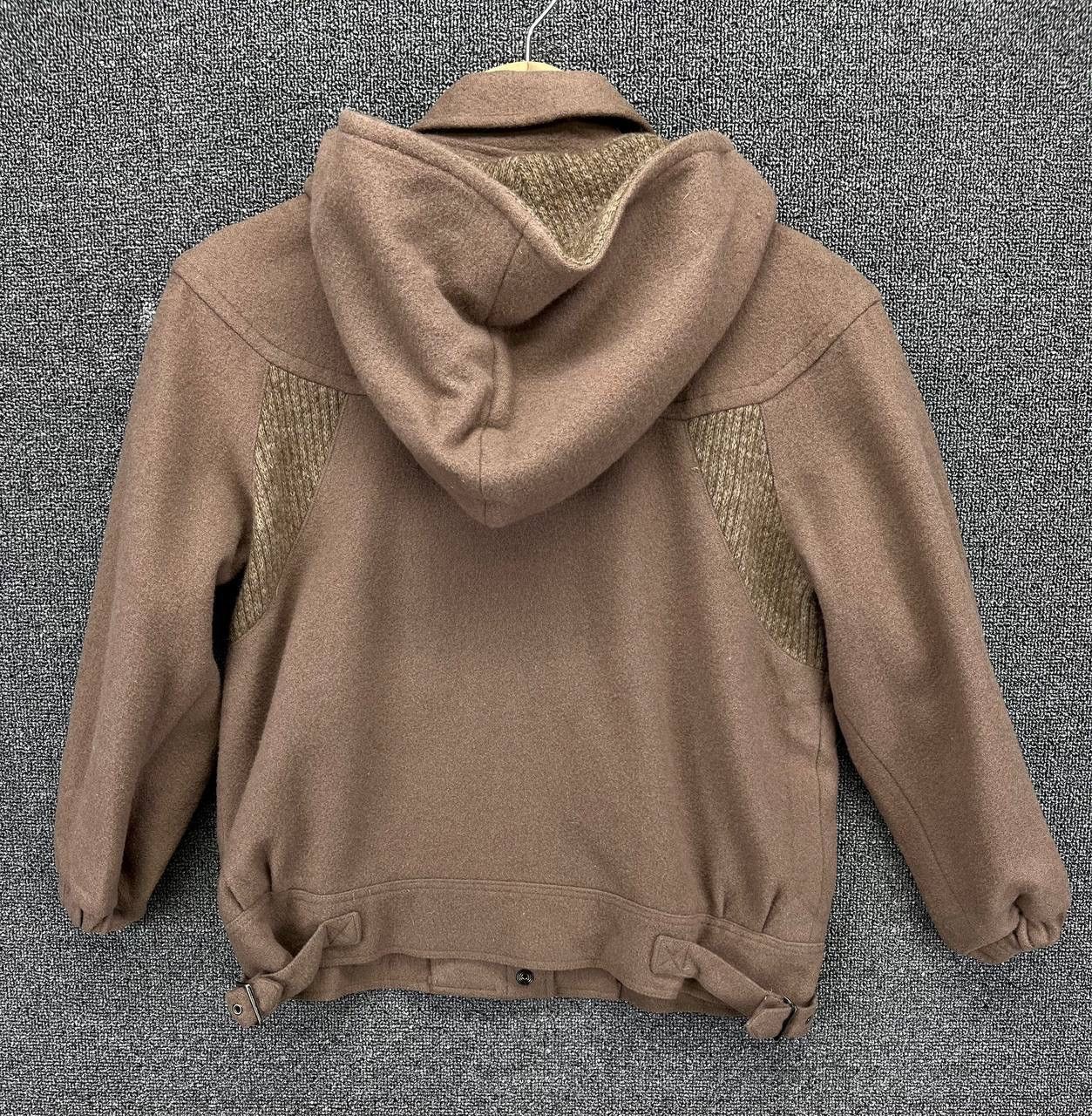 Givenchy Vintage Givenchy Enfants Hooded Wool Jacket Size US XS / EU 42 / 0 - 9 Thumbnail