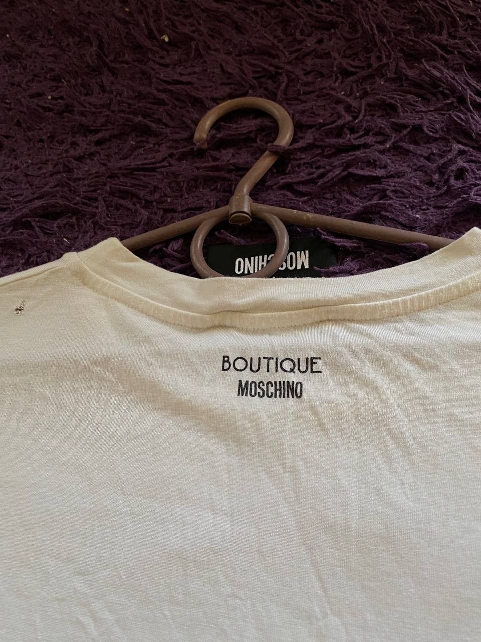 Moschino Moschino Couture Distressed Big Logo Print T-Shirt Size US S / EU 44-46 / 1 - 4 Thumbnail