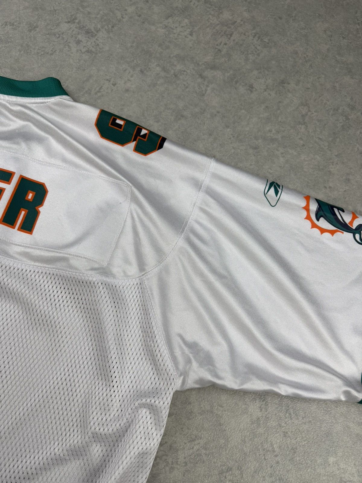 NFL Vintage Reebok Miami Dolphins Jay Fiedler #9 NFL Jersey Size US L / EU 52-54 / 3 - 11 Thumbnail