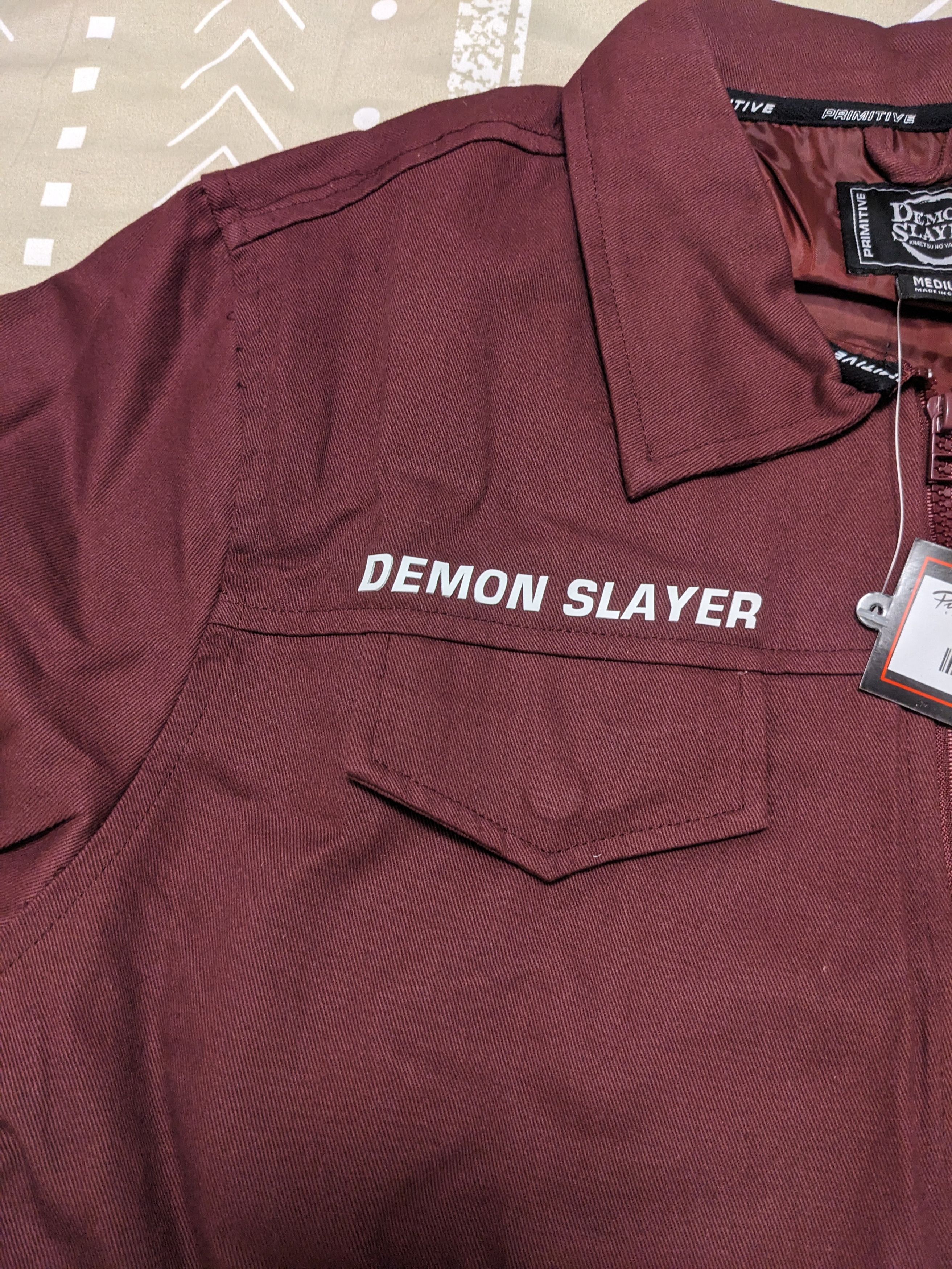 Primitive Primitive x Demon Slayer Kimetsu No Yaiba Jacket Size US M / EU 48-50 / 2 - 3 Thumbnail