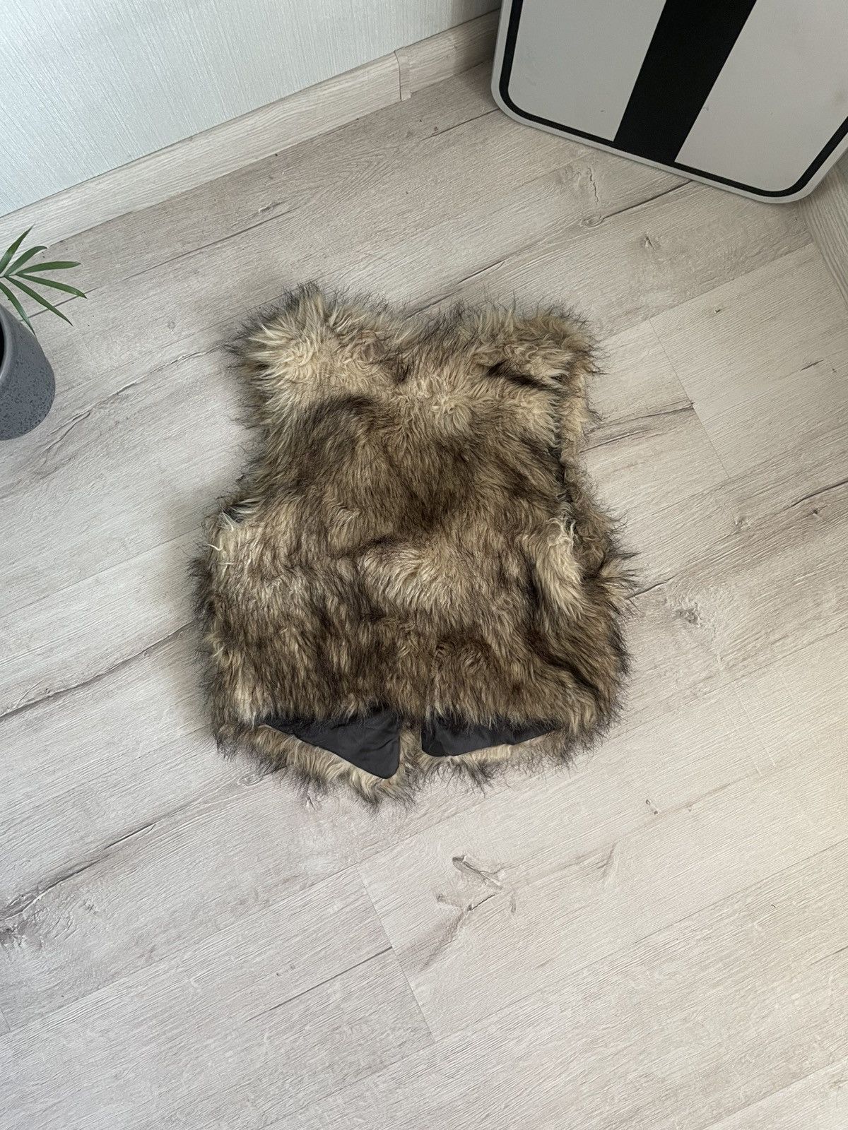 If Six Was Nine × Japanese Brand Vintage Avant Garde Mink Fur Vest Coat Fluffy Mohair Y2k Size M / US 6-8 / IT 42-44 - 8 Thumbnail